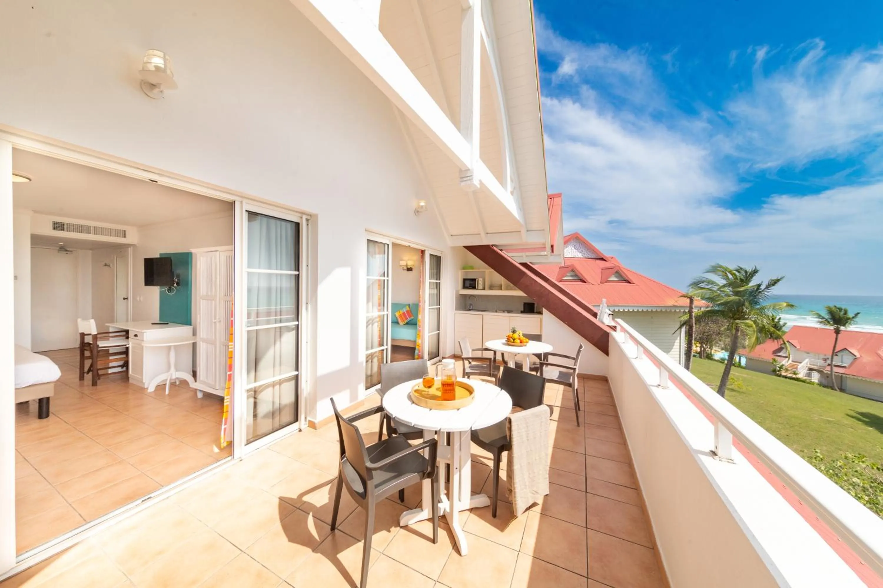 Patio in Village Pierre & Vacances Sainte Anne