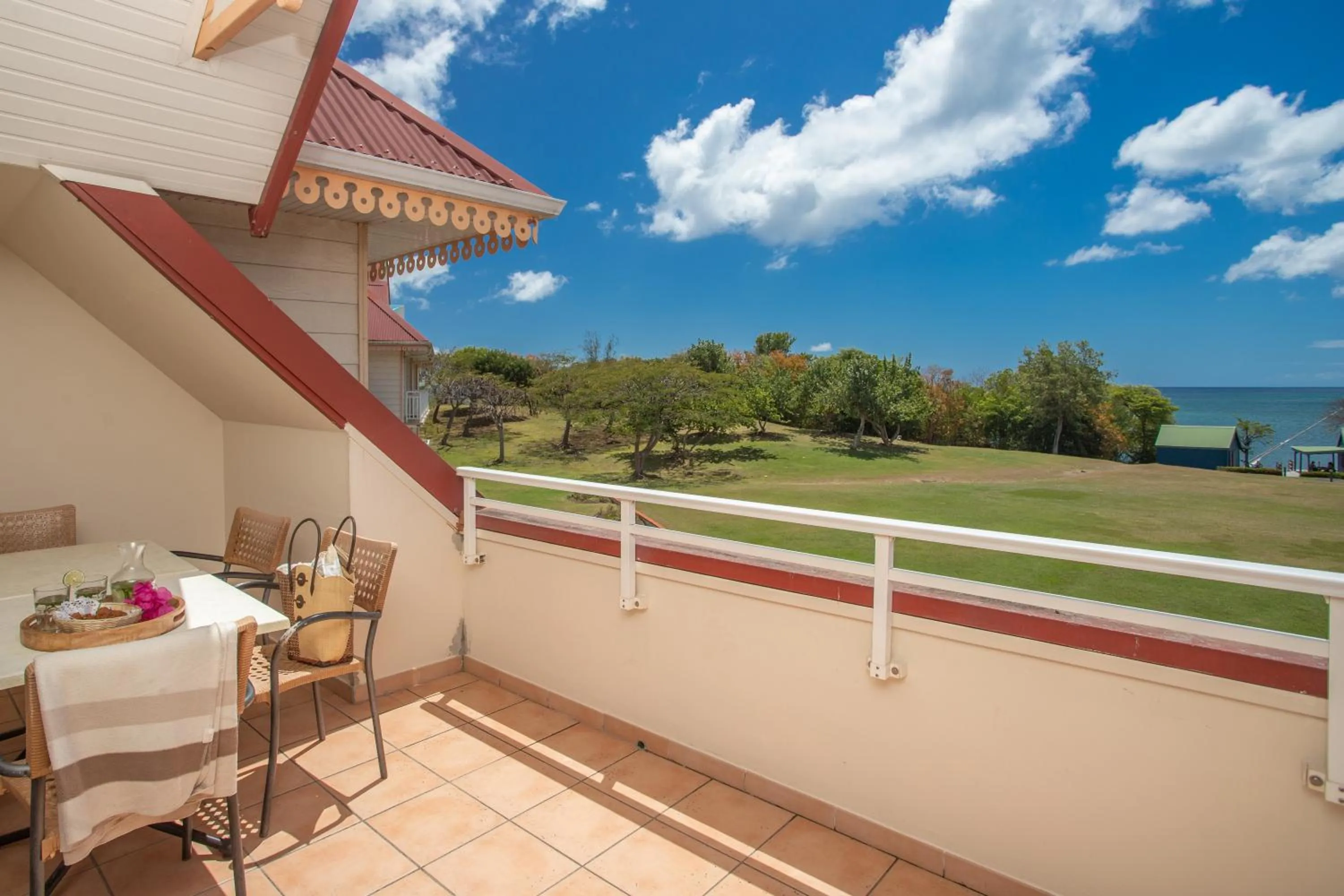 Patio in Village Pierre & Vacances Sainte Luce