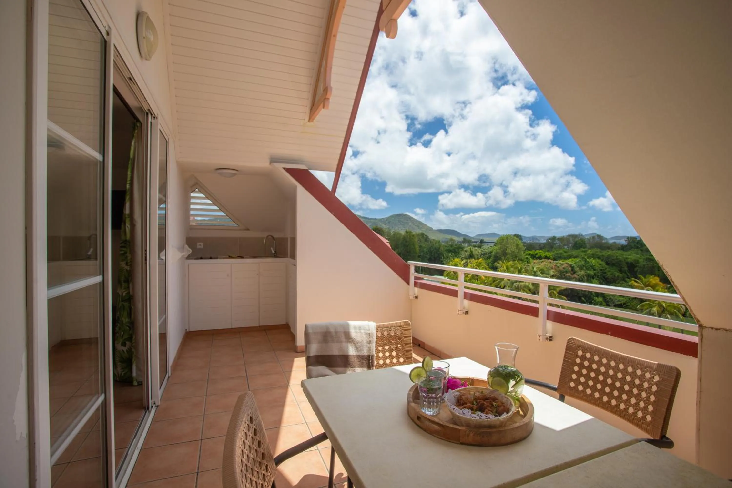 Patio in Village Pierre & Vacances Sainte Luce