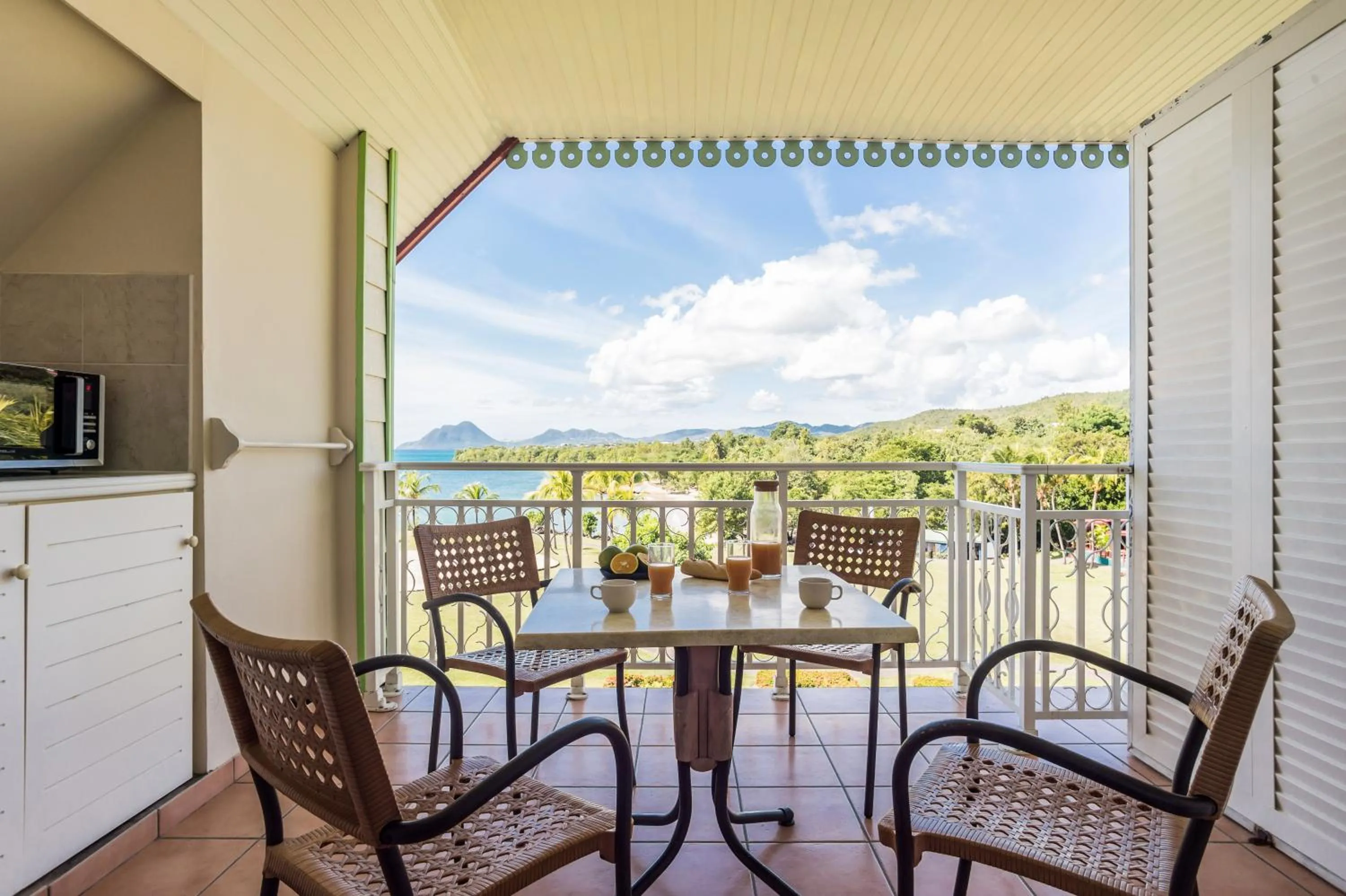 Patio in Village Pierre & Vacances Sainte Luce