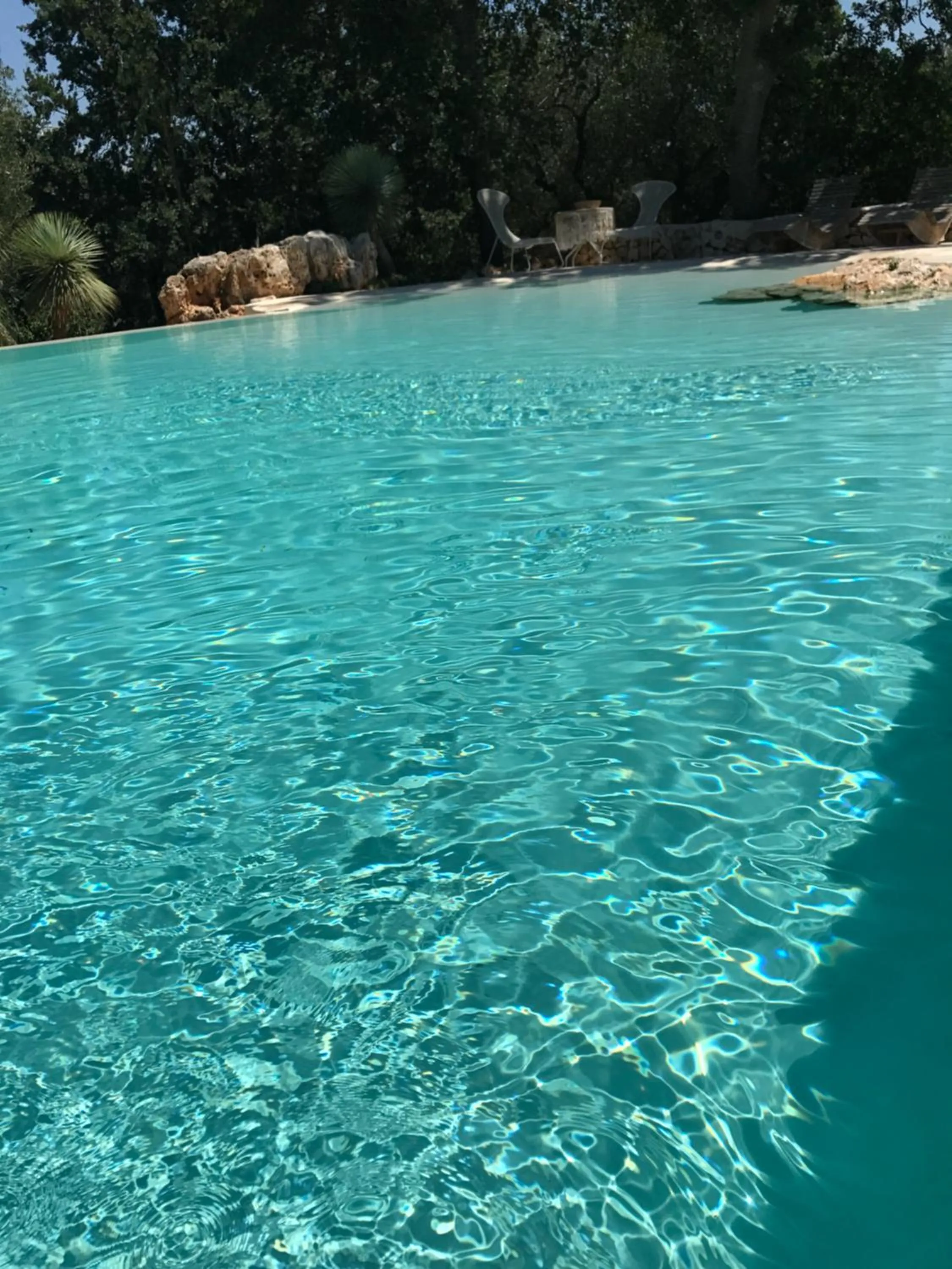 Swimming pool in Puntebianche B&B