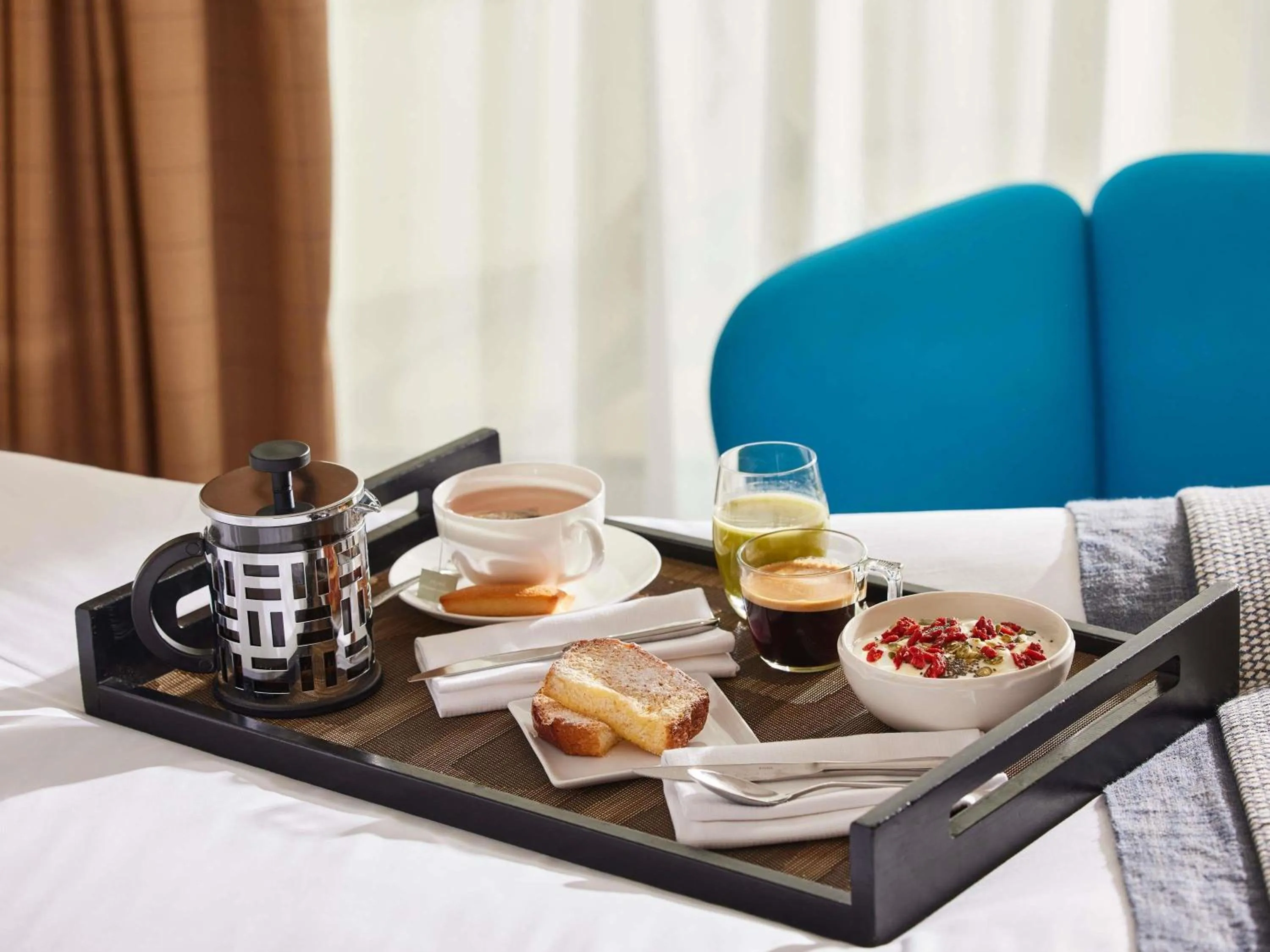 Bedroom in Sofitel Biarritz Le Miramar Thalassa