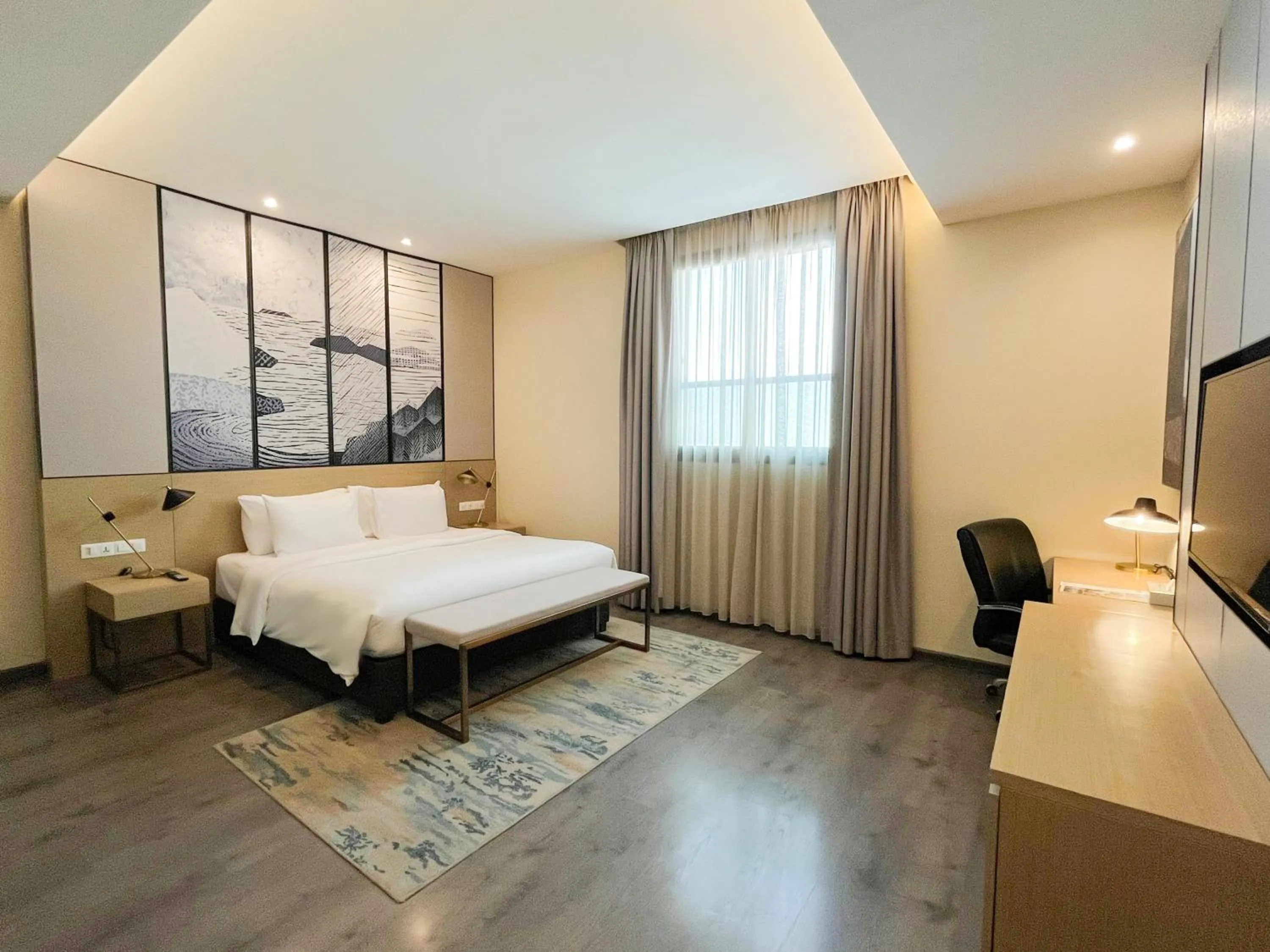 Bedroom, Bed in Aber Unayzah