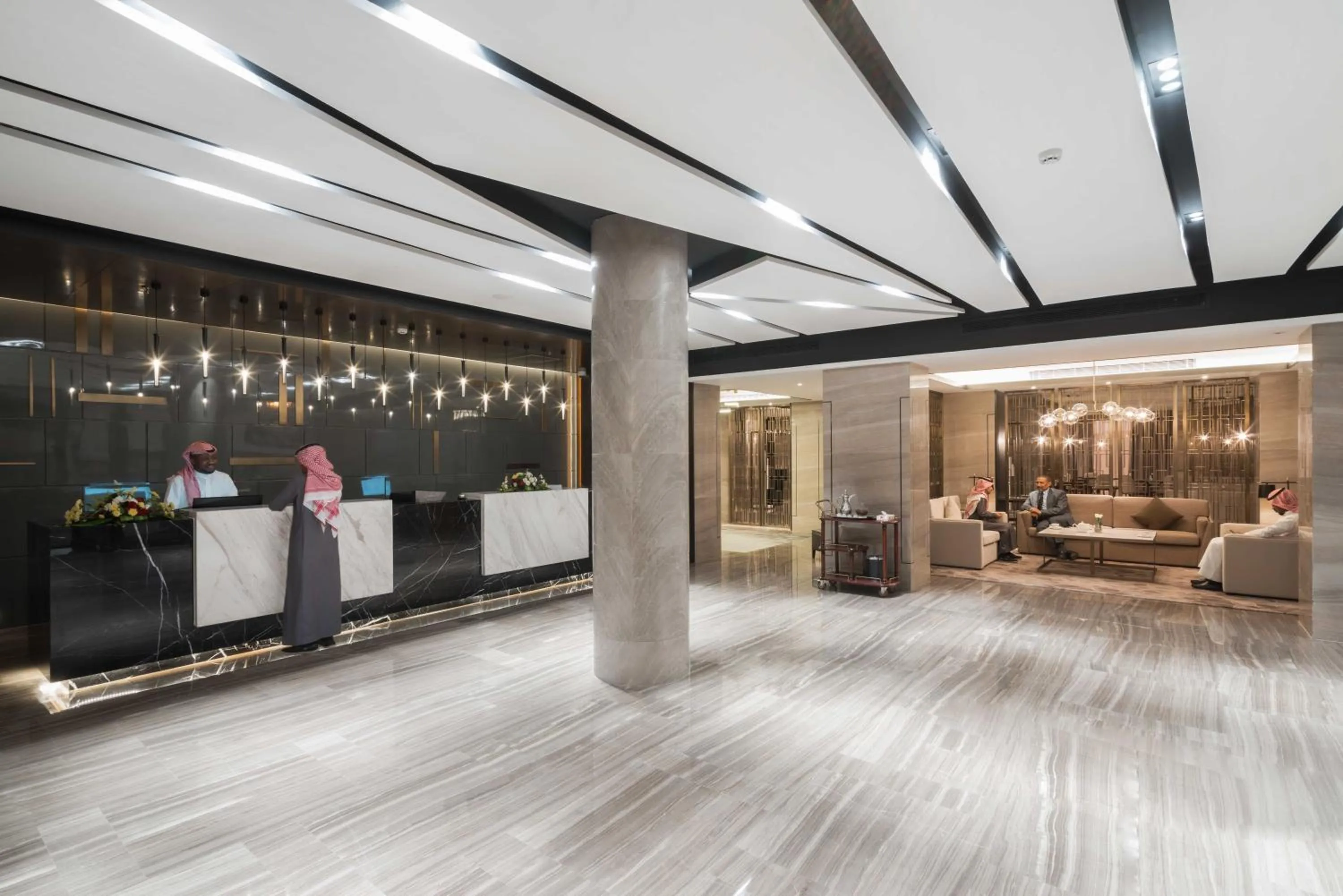 Lobby or reception in Aber Unayzah