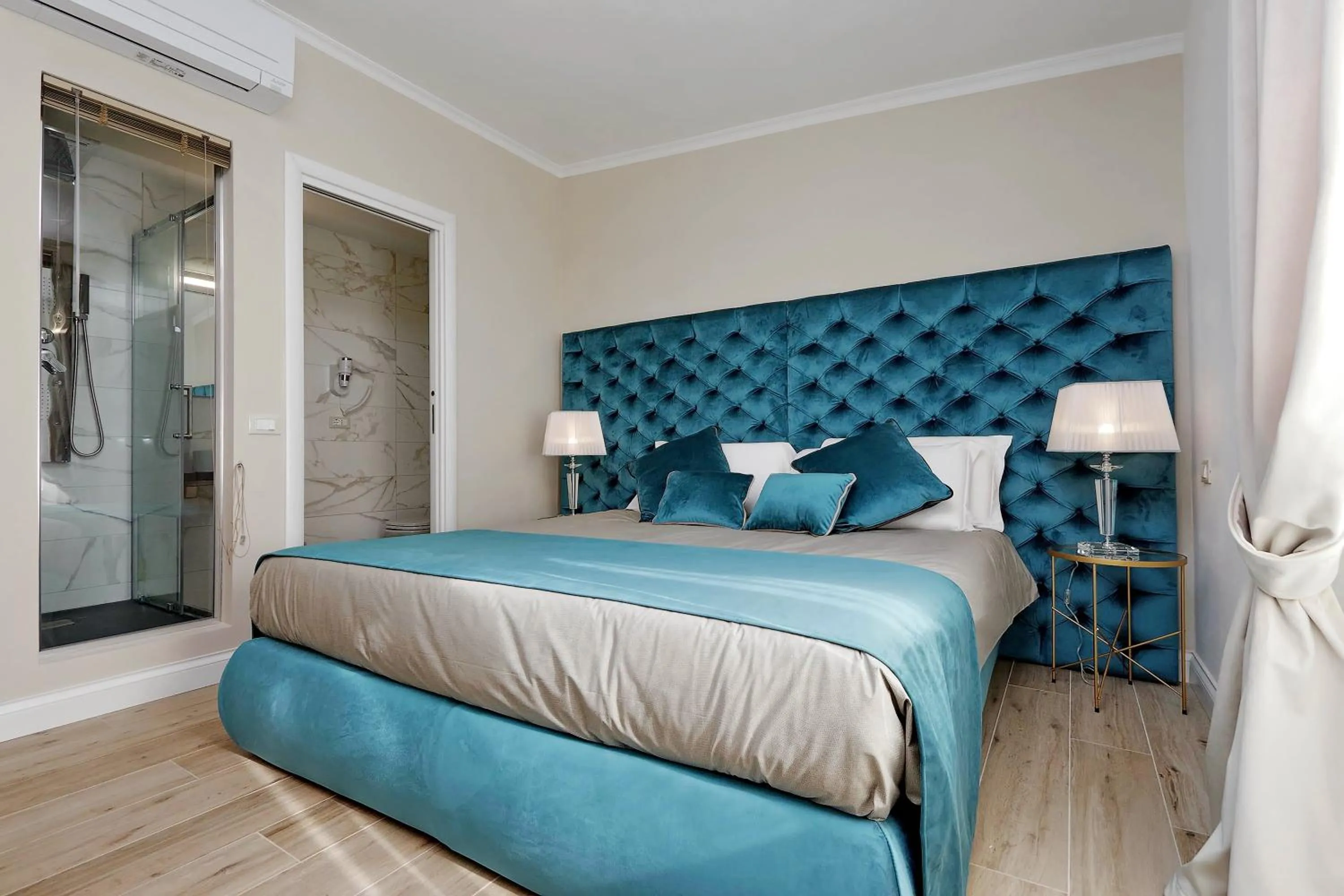 Bed in Relais Aquarium