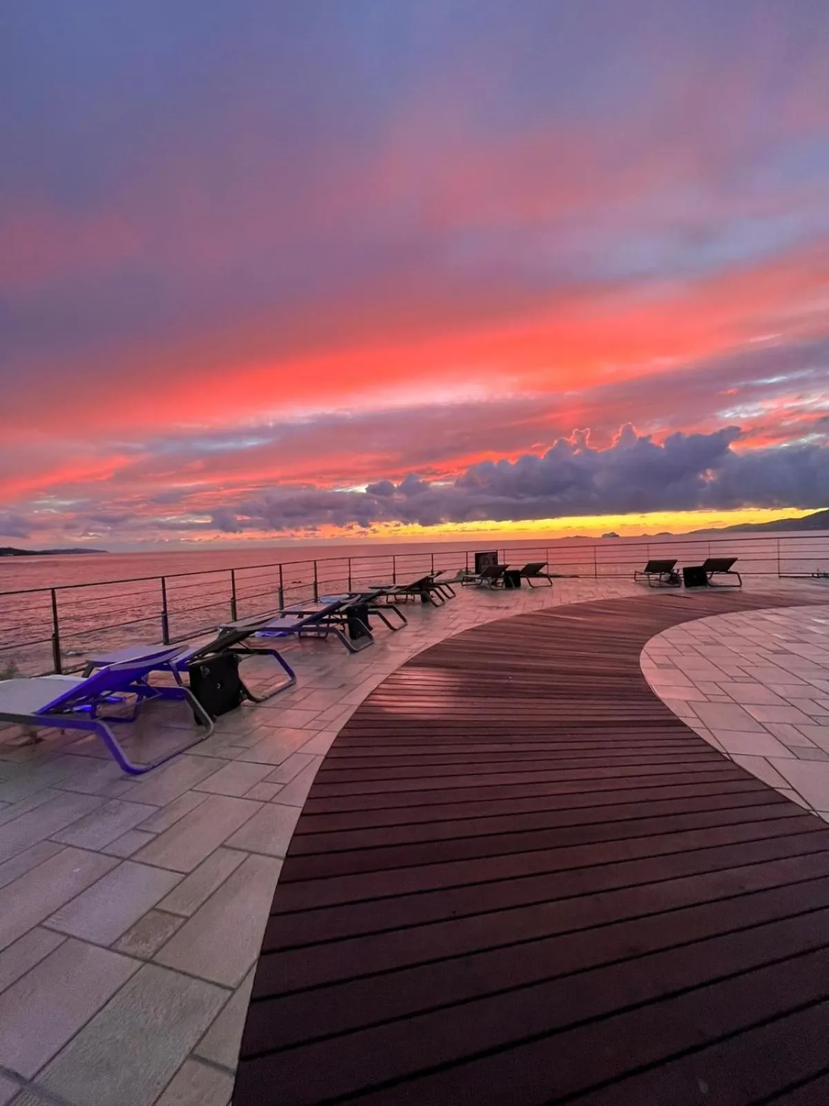 Sea view in Sofitel Golfe d'Ajaccio Thalassa Sea & Spa
