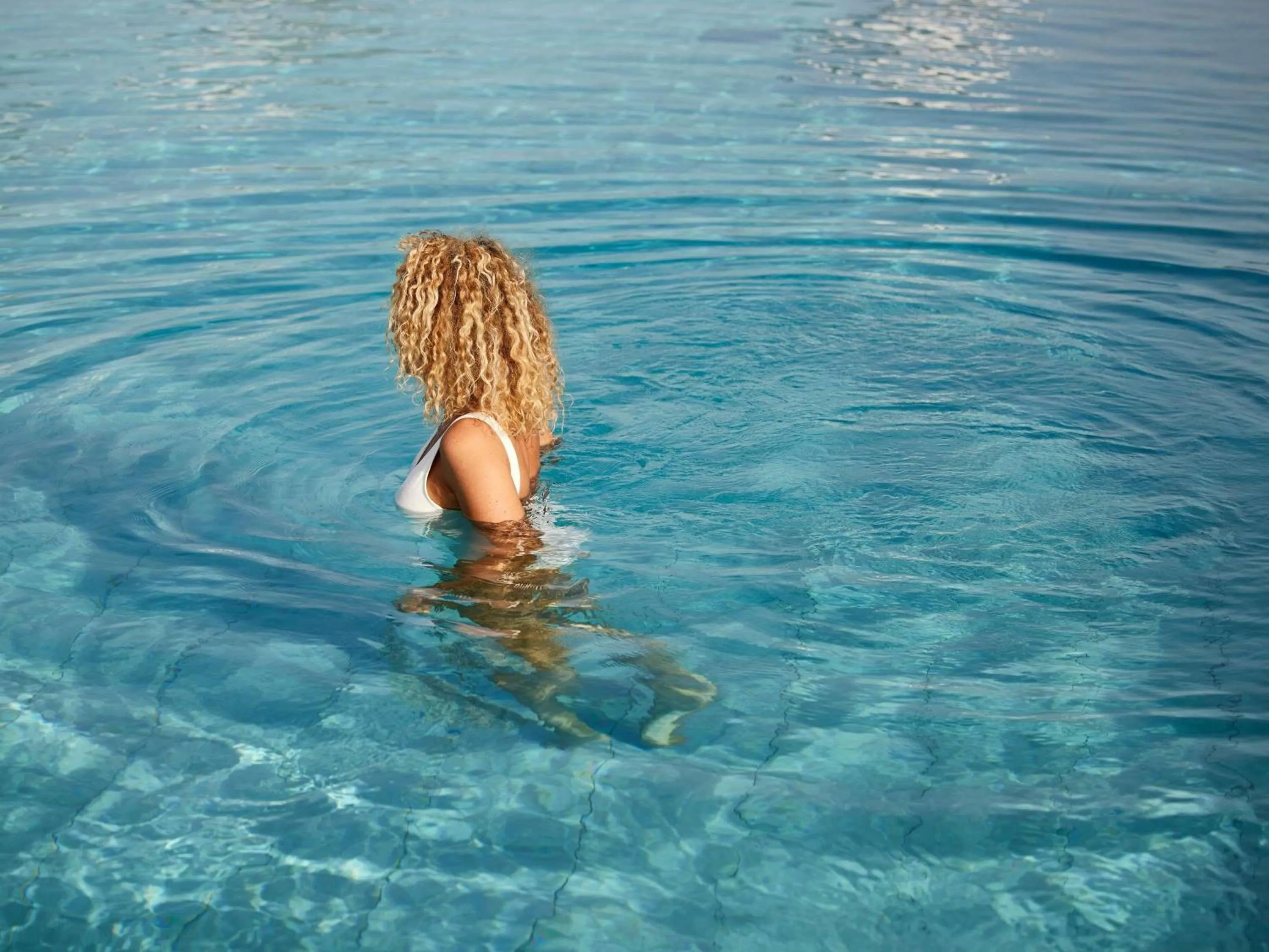 Pool view in Sofitel Golfe d'Ajaccio Thalassa Sea & Spa