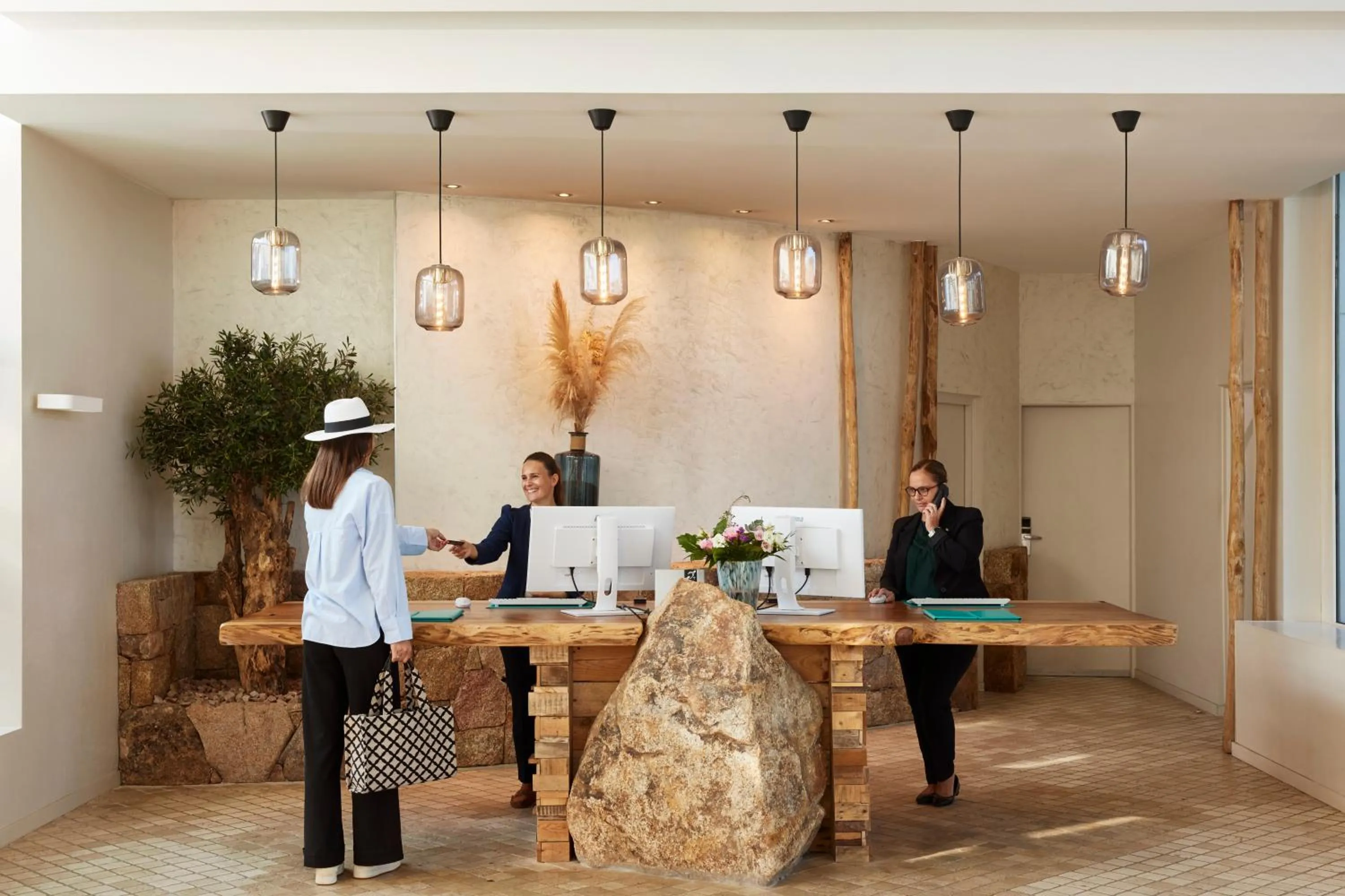 Lobby or reception in Sofitel Golfe d'Ajaccio Thalassa Sea & Spa