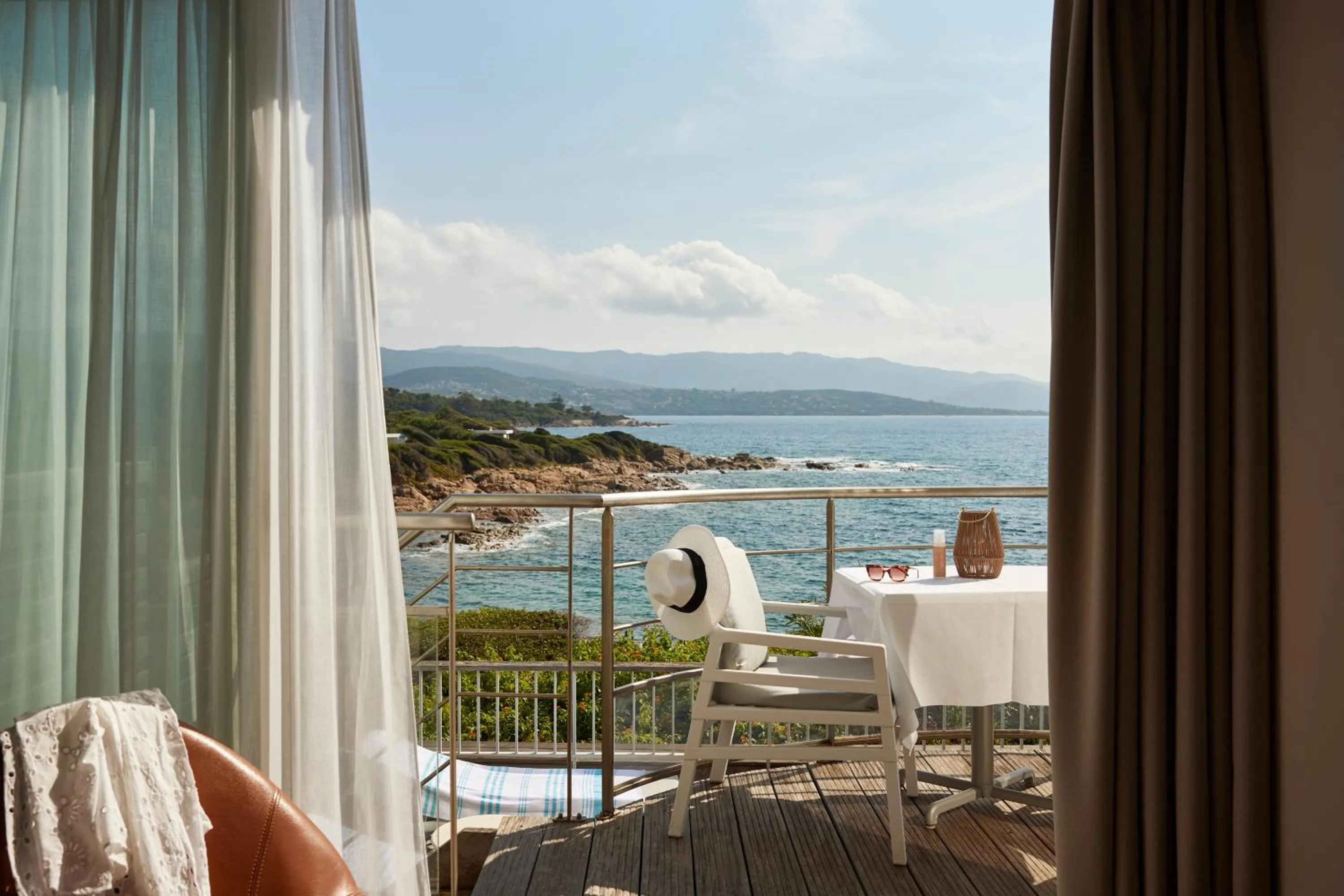 Balcony/Terrace in Sofitel Golfe d'Ajaccio Thalassa Sea & Spa