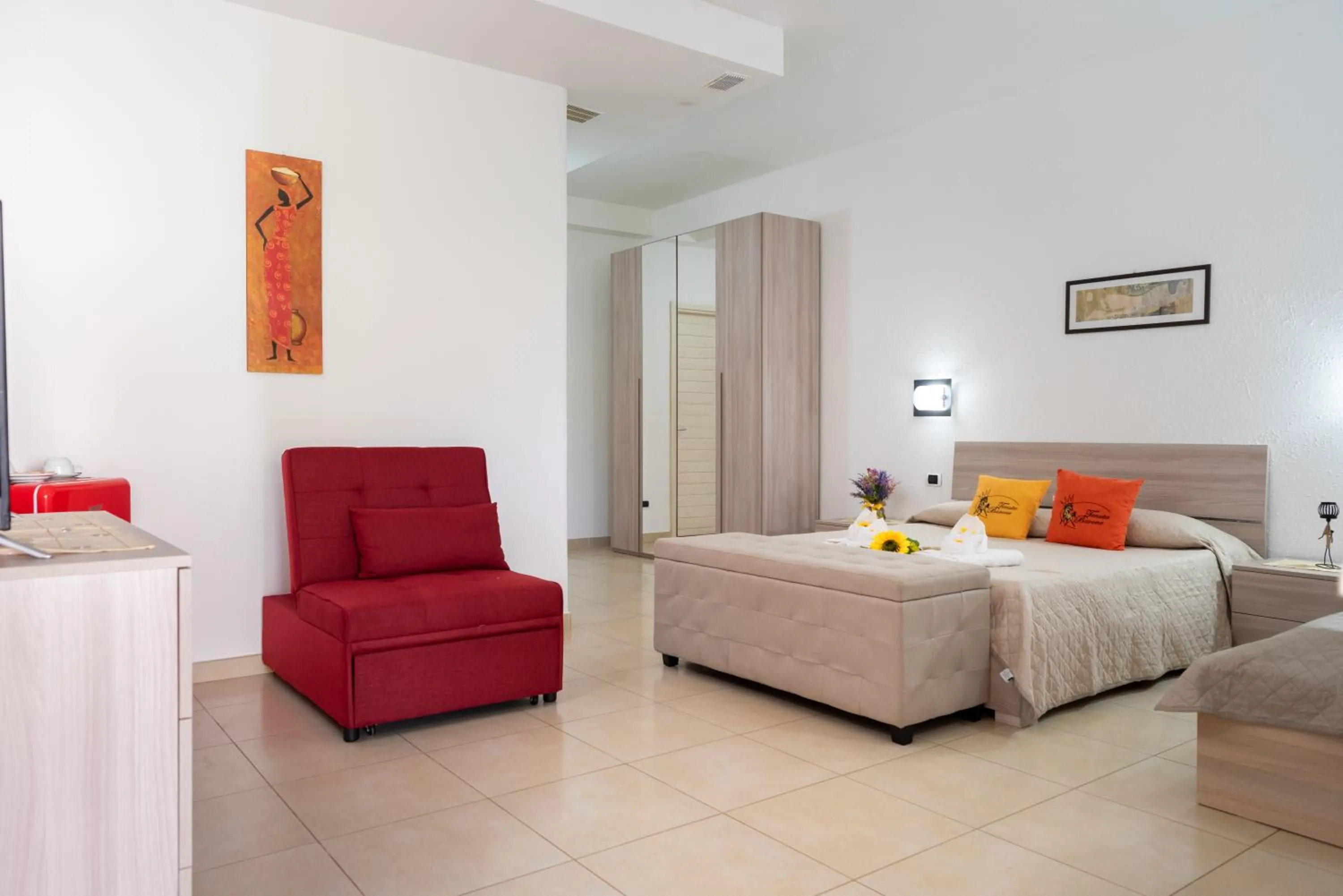 Bed in B&B Tenuta Barone