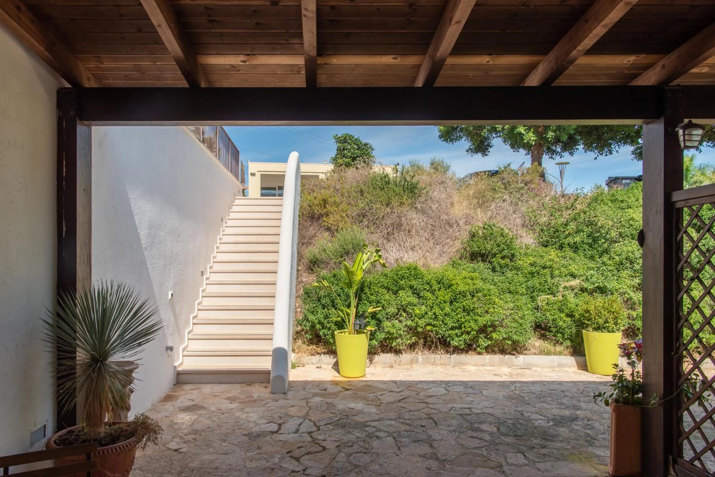 Garden in B&B Tenuta Barone