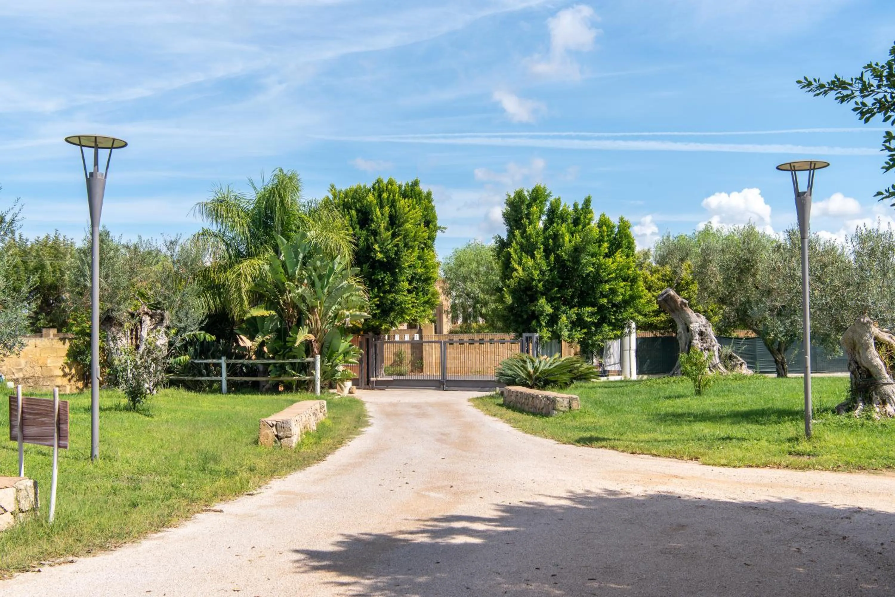 Garden in B&B Tenuta Barone