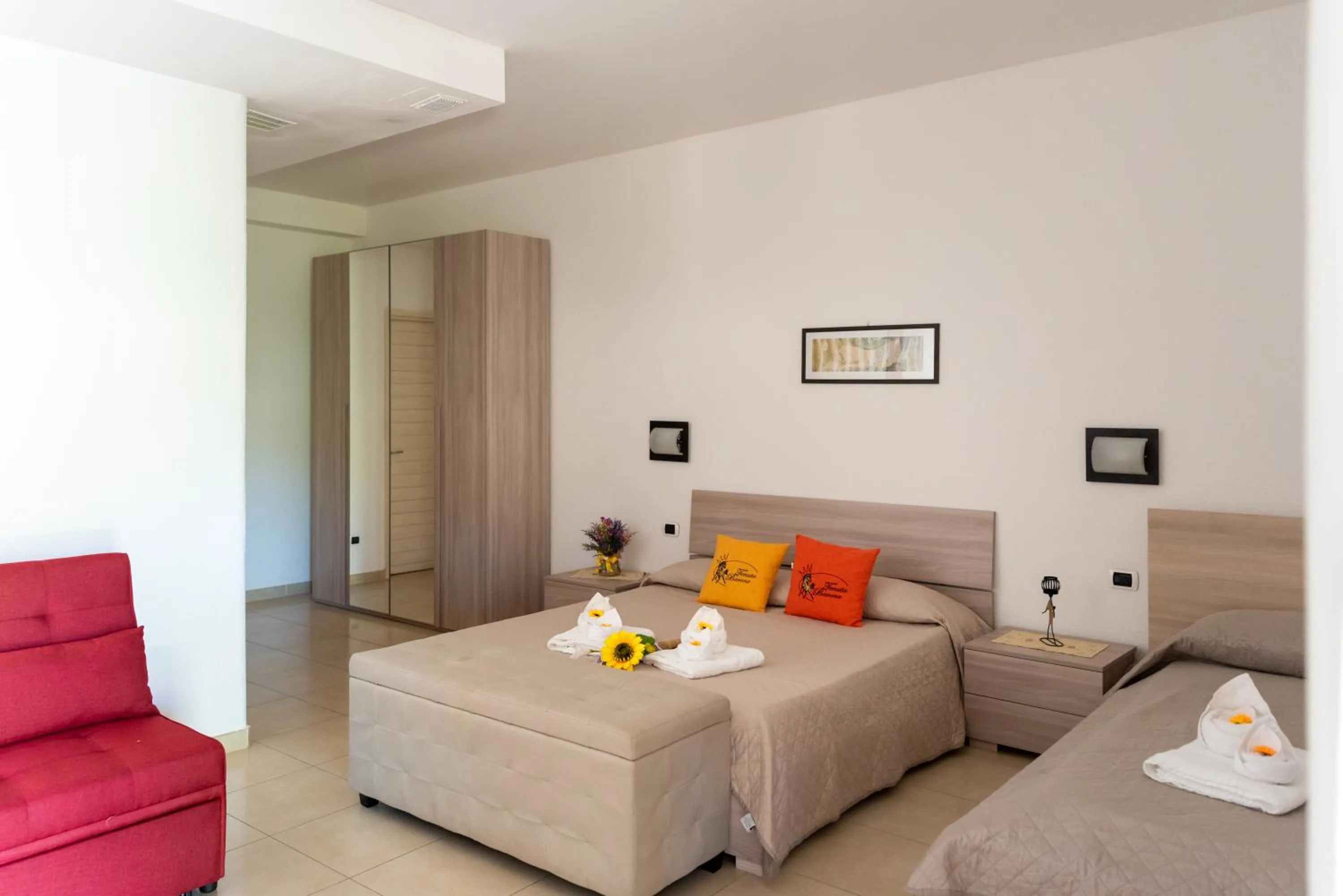 Bed in B&B Tenuta Barone