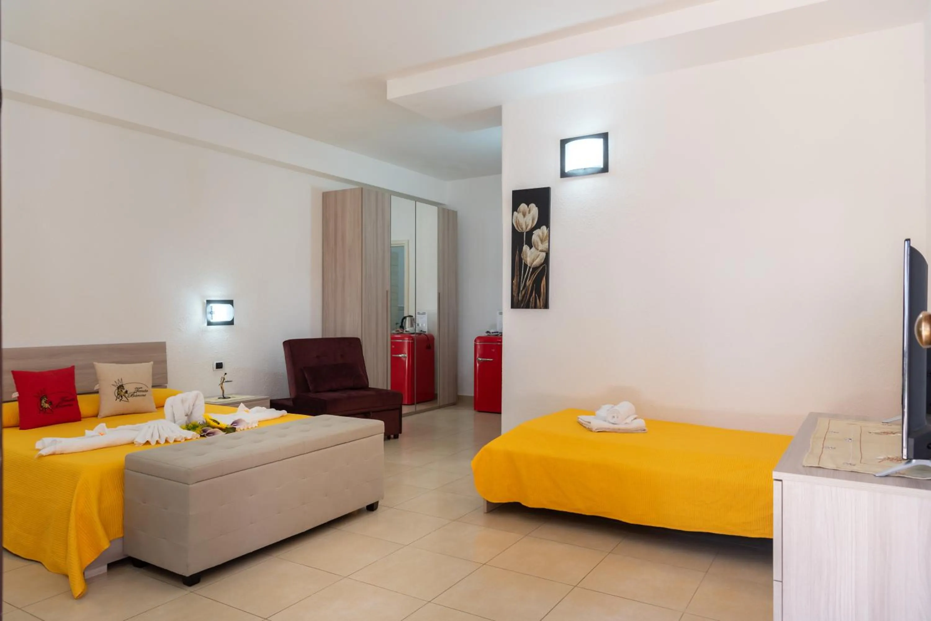 Bedroom, Bed in B&B Tenuta Barone