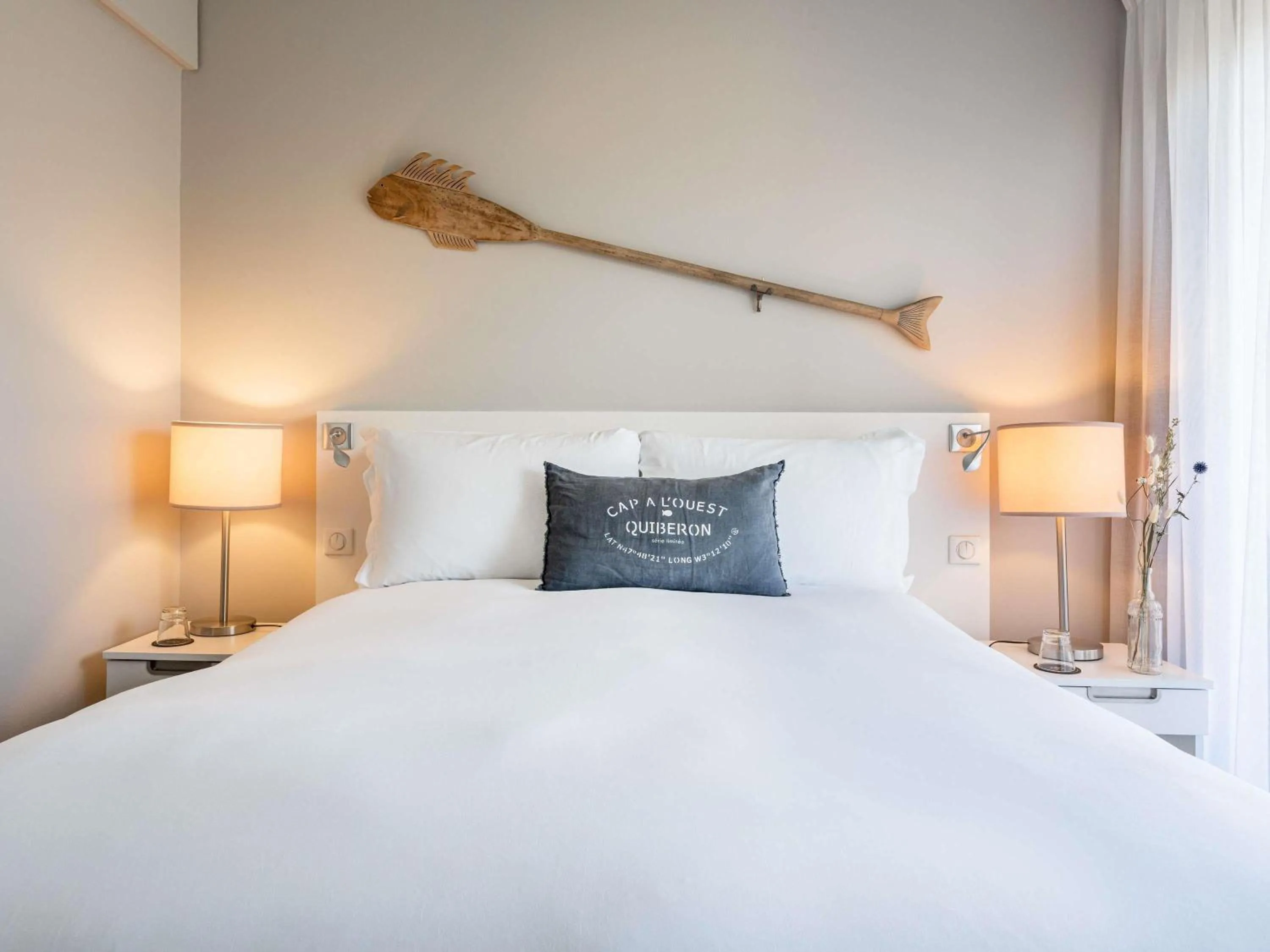 Bedroom, Bed in Sofitel Quiberon Thalassa sea & spa