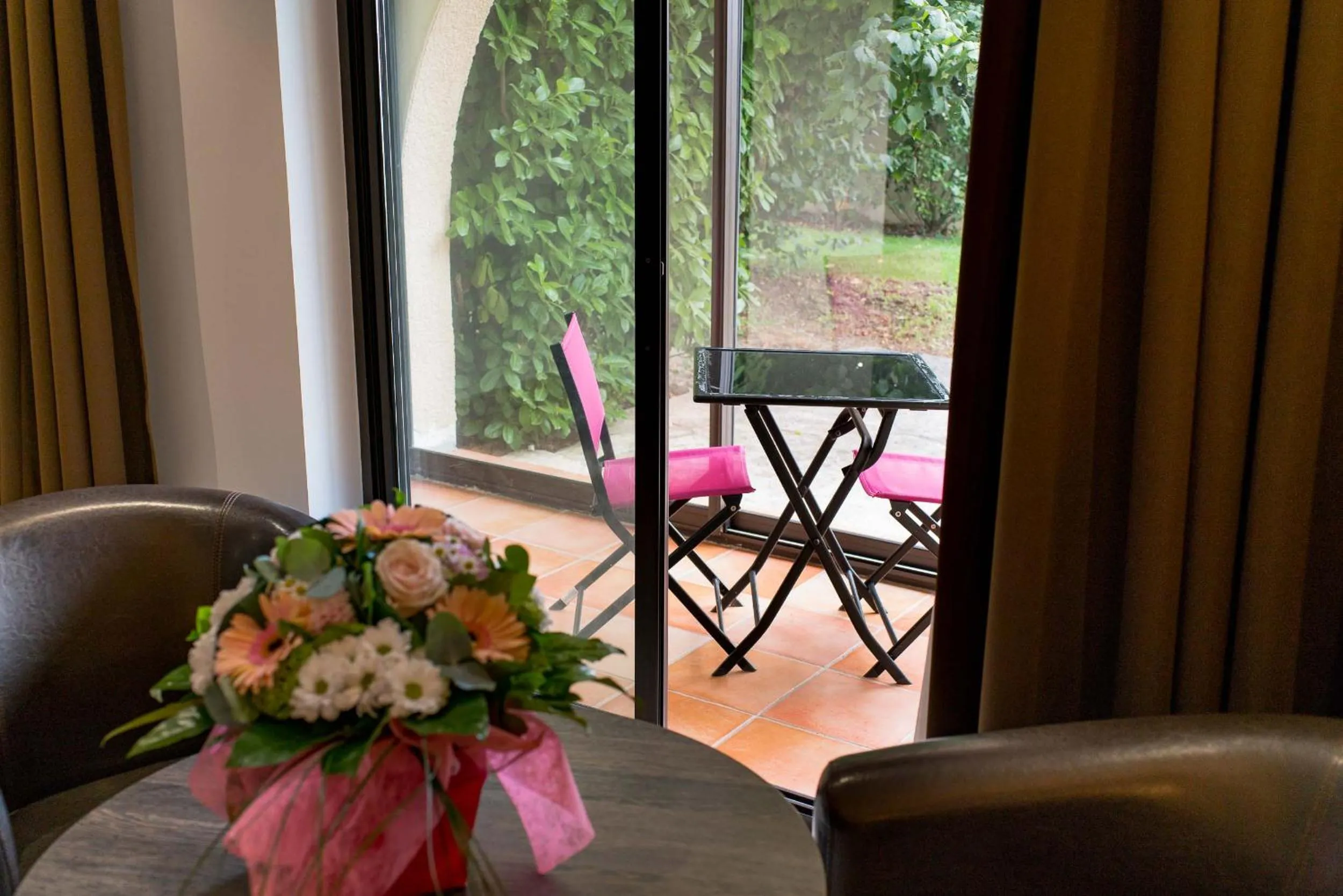 Balcony/Terrace in Ariane Hôtel Fos sur Mer