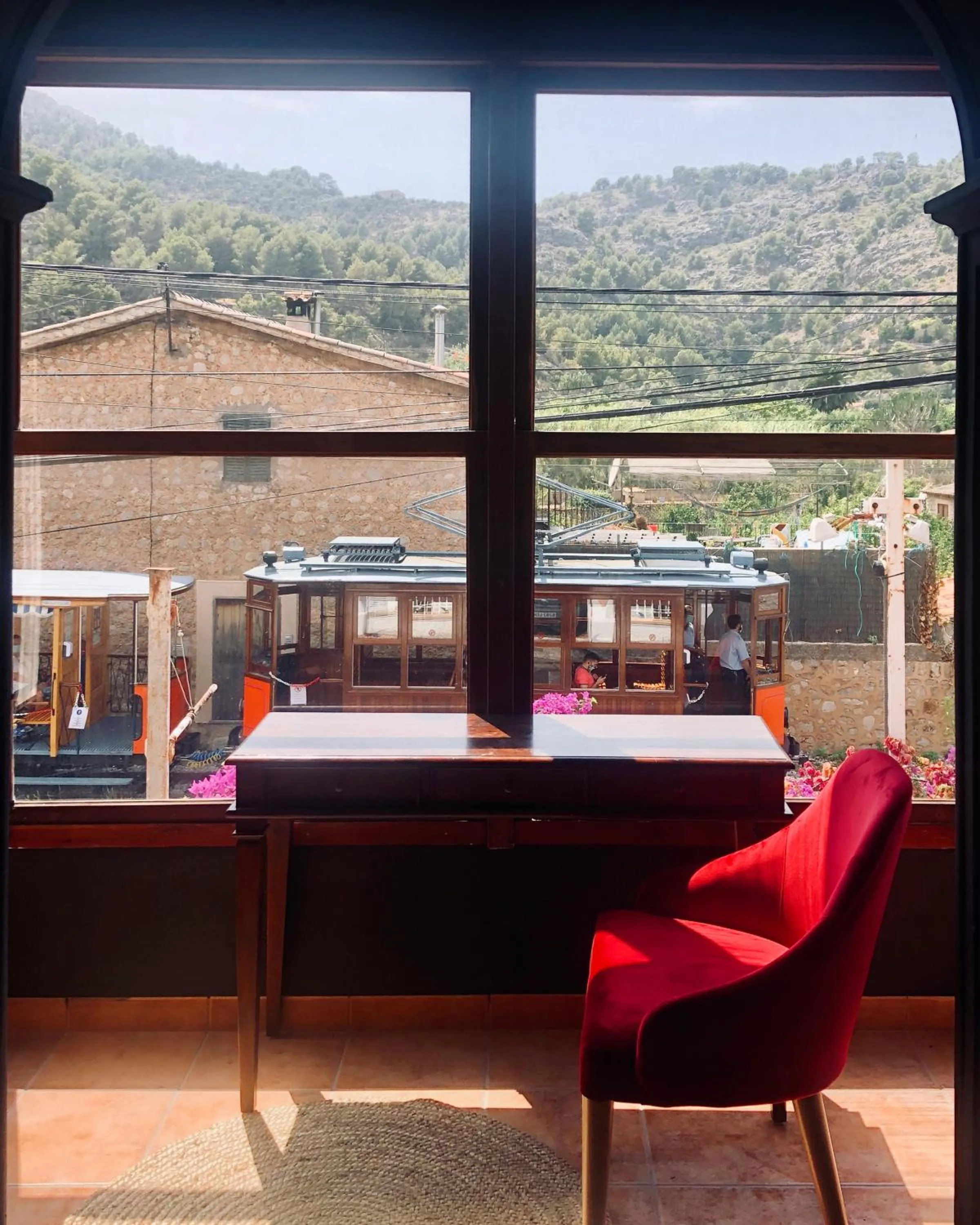 Landmark view in Sol Port Soller