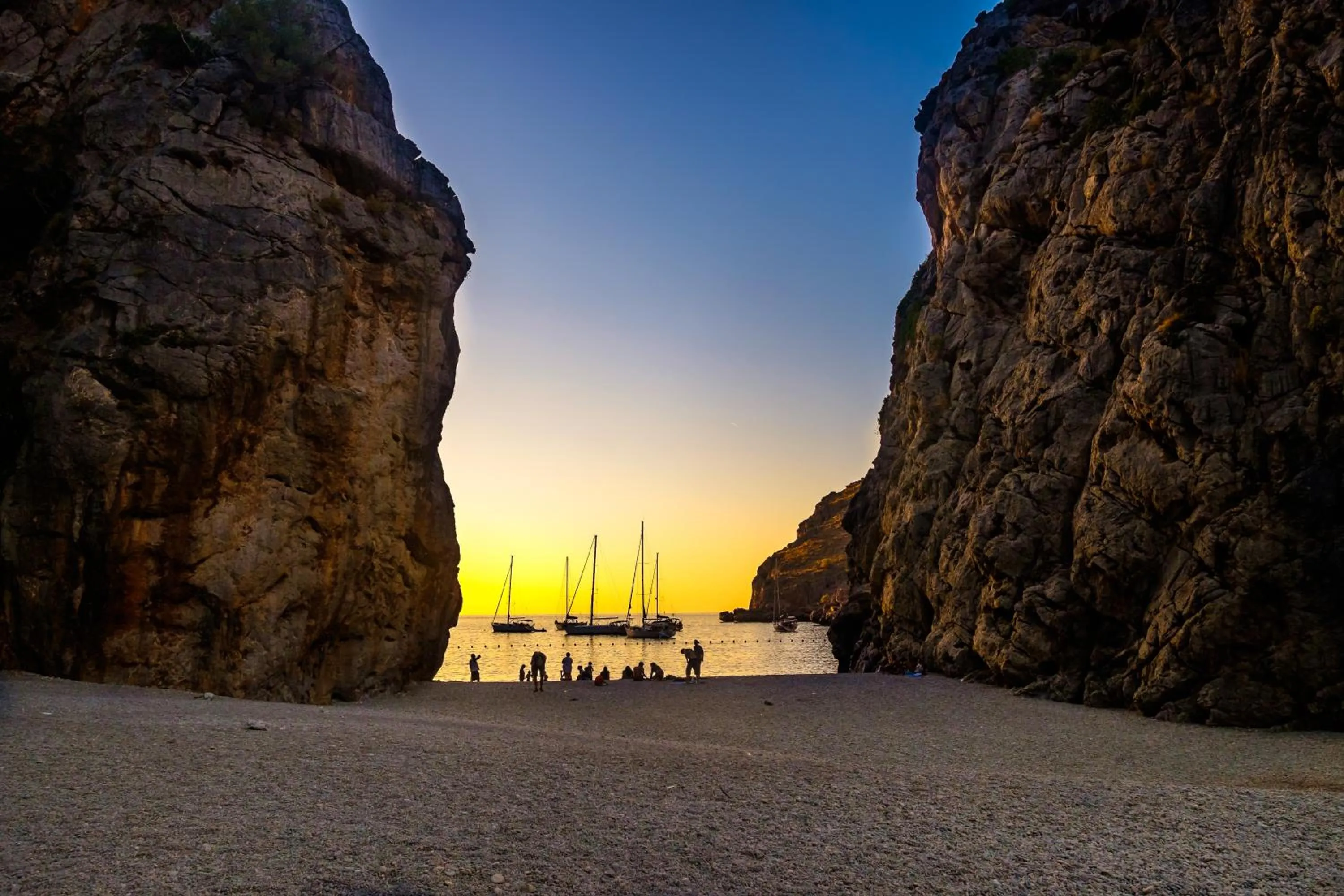 Natural landscape in Sol Port Soller