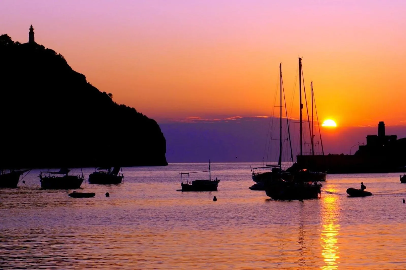 Natural landscape in Sol Port Soller