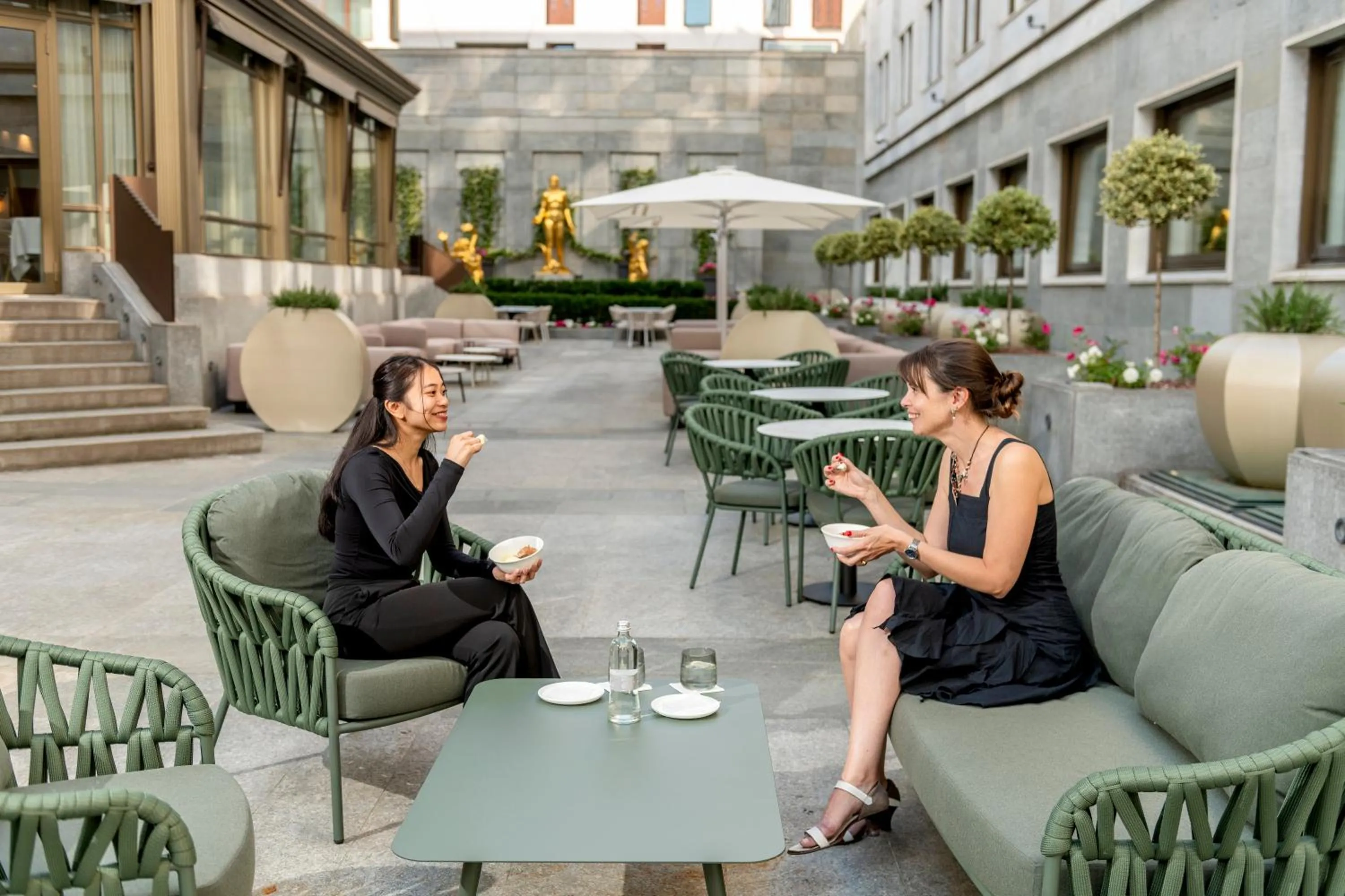 Garden in Hilton Turin Centre