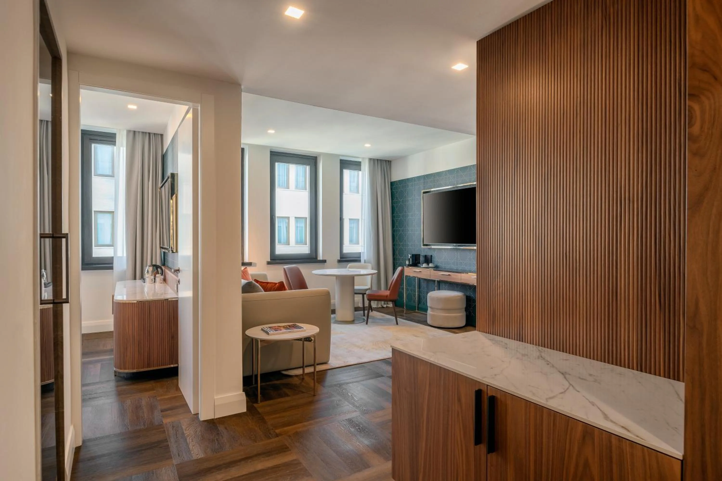 Living room in Hilton Turin Centre