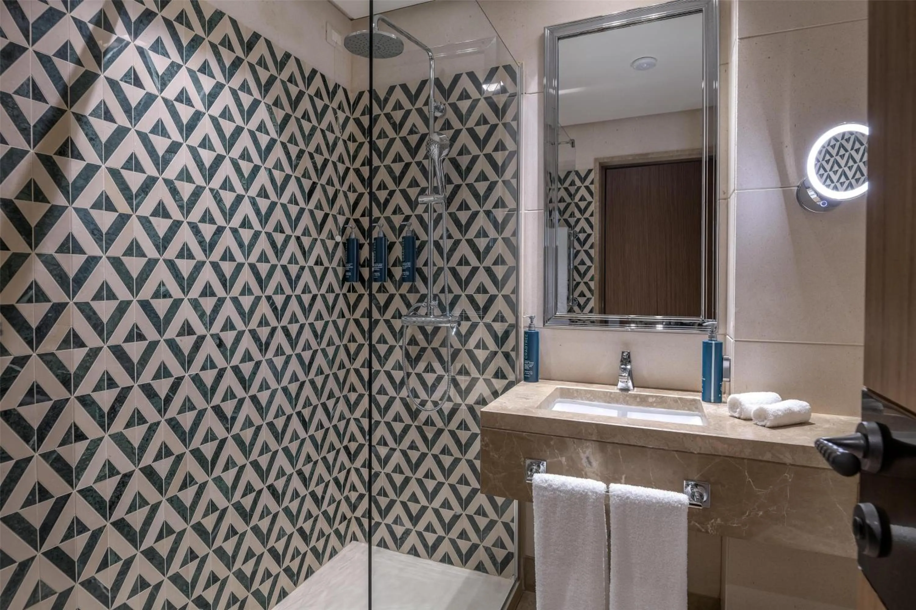 Bathroom in Hilton Turin Centre