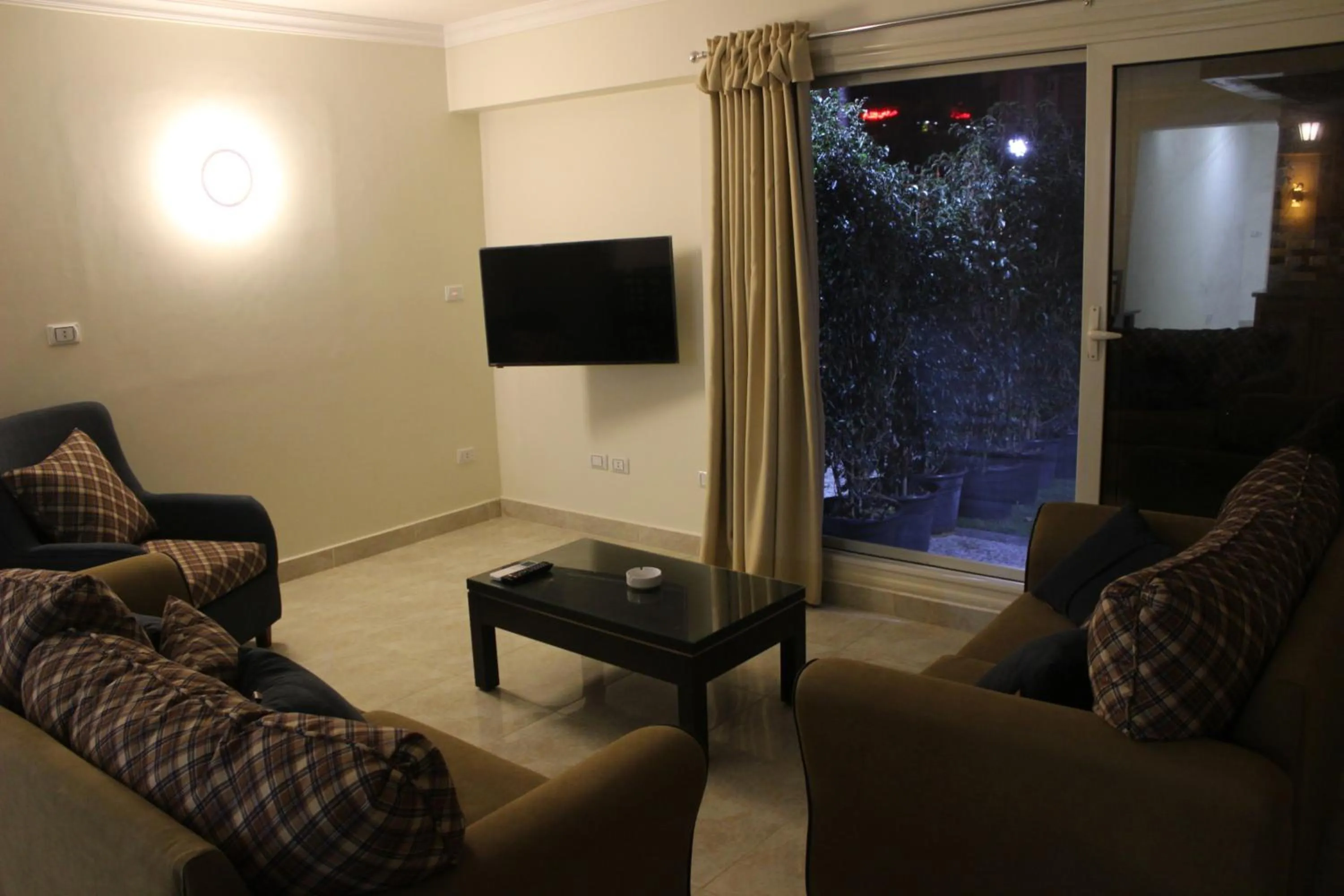 Living room in Al Raya Apartments