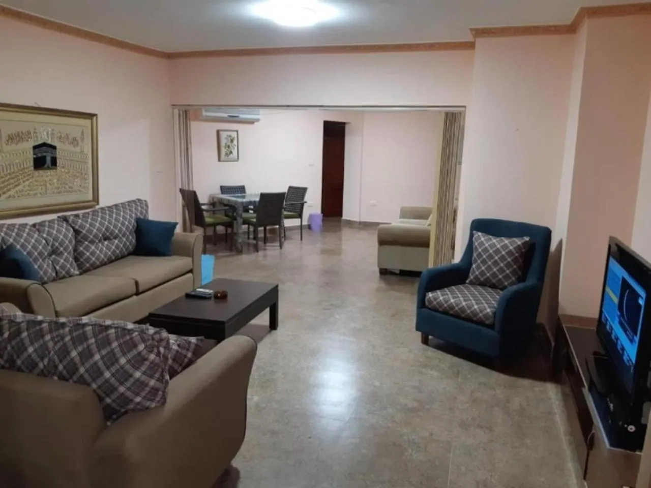Living room in Al Raya Apartments