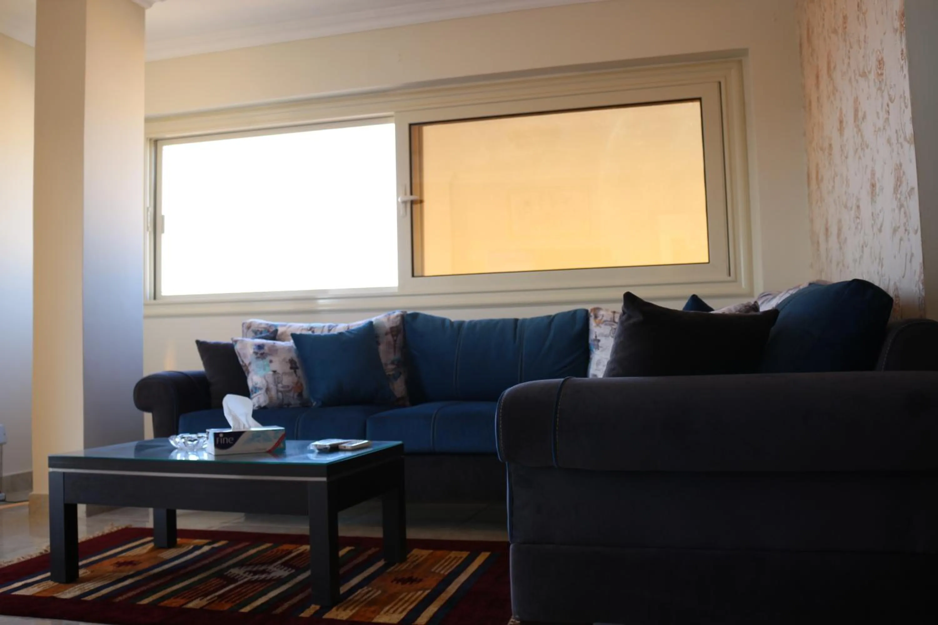 Living room in Al Raya Apartments