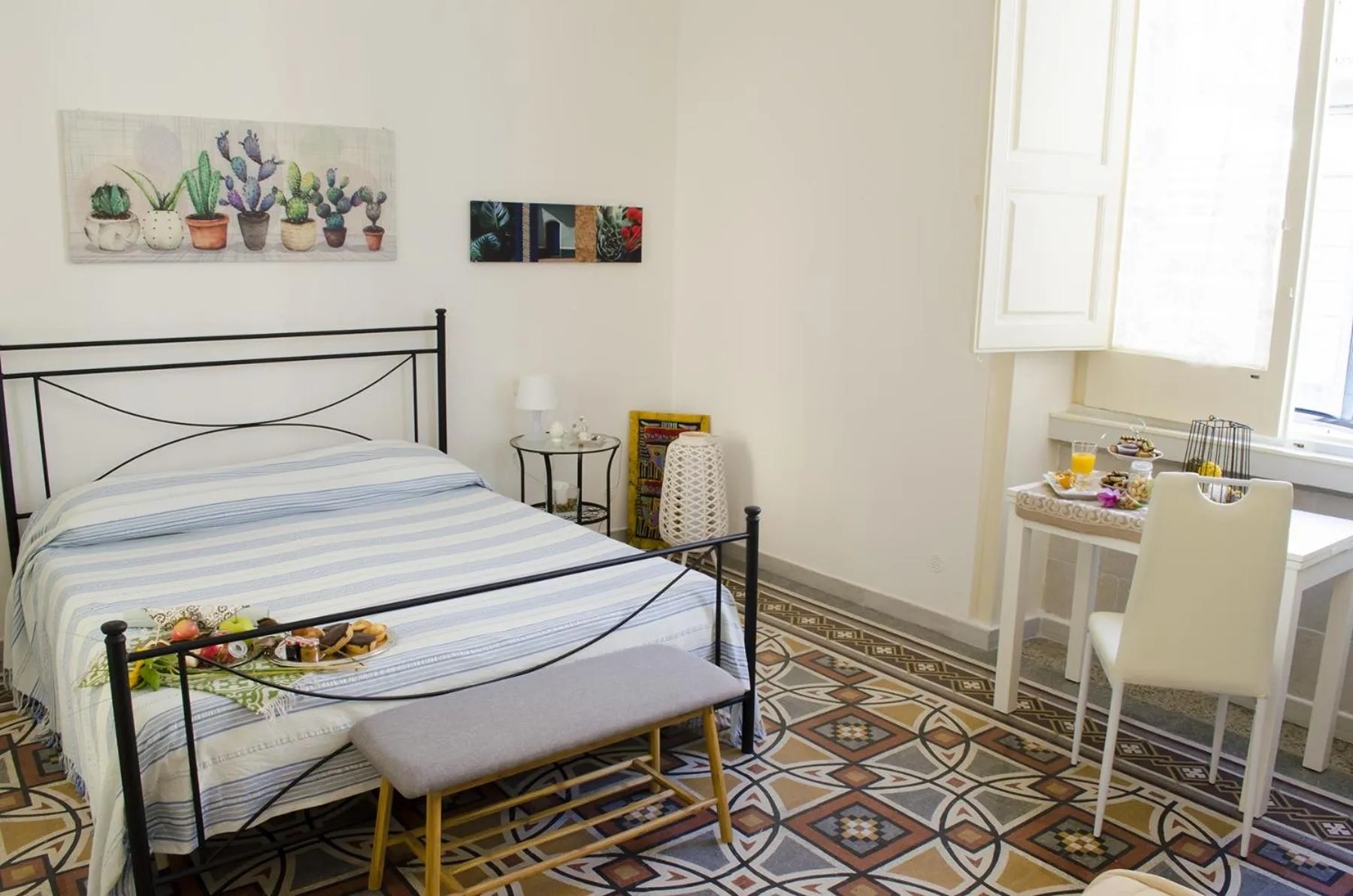 Bedroom, Bed in Ingrosso House