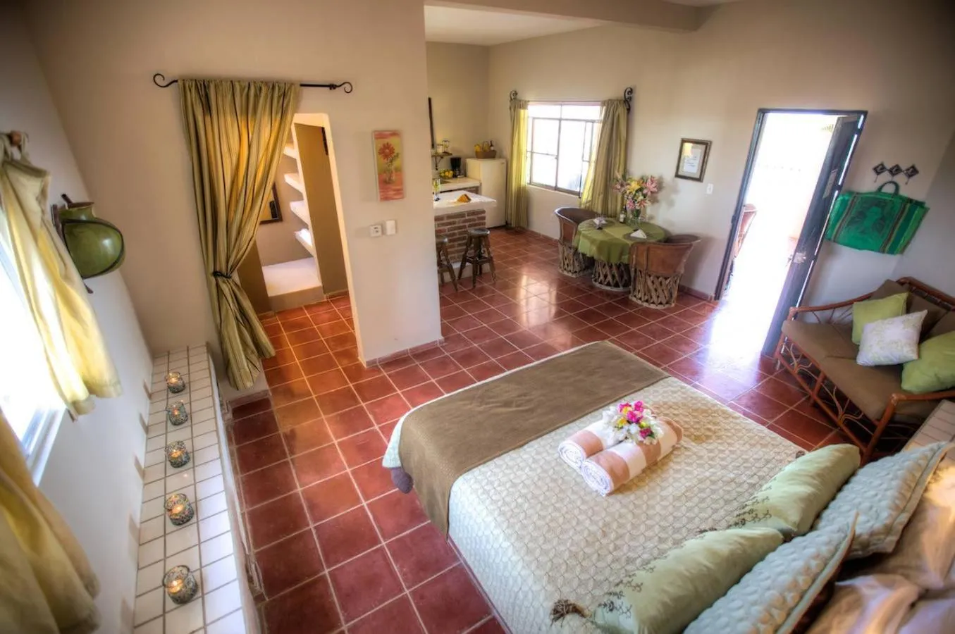 Photo of the whole room, Bed in Hotel La Quinta del Sol