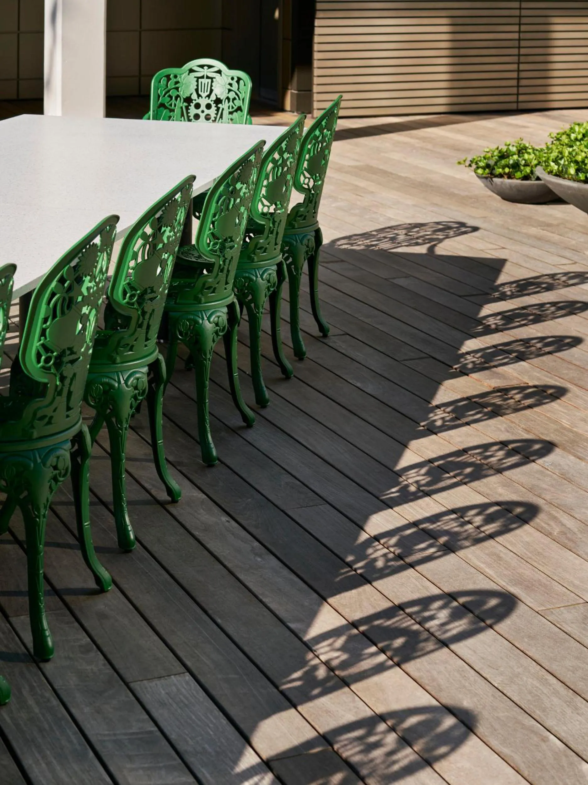 Patio in Asbury Ocean Club Hotel