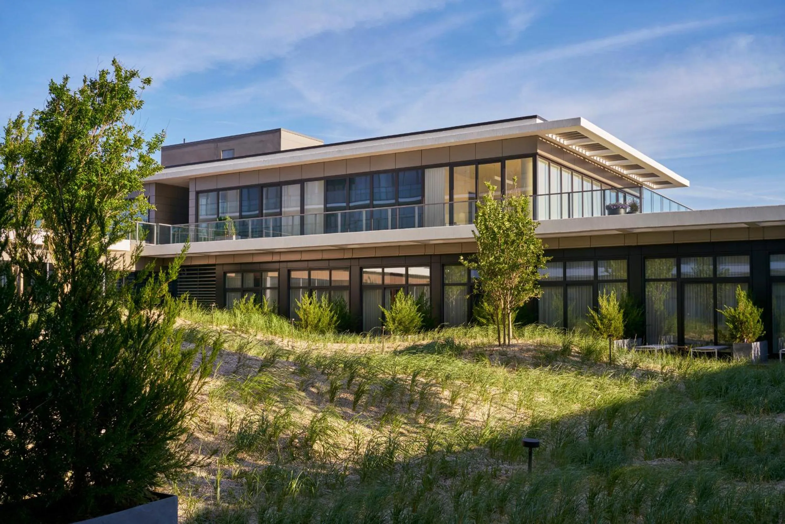 Property building in Asbury Ocean Club Hotel