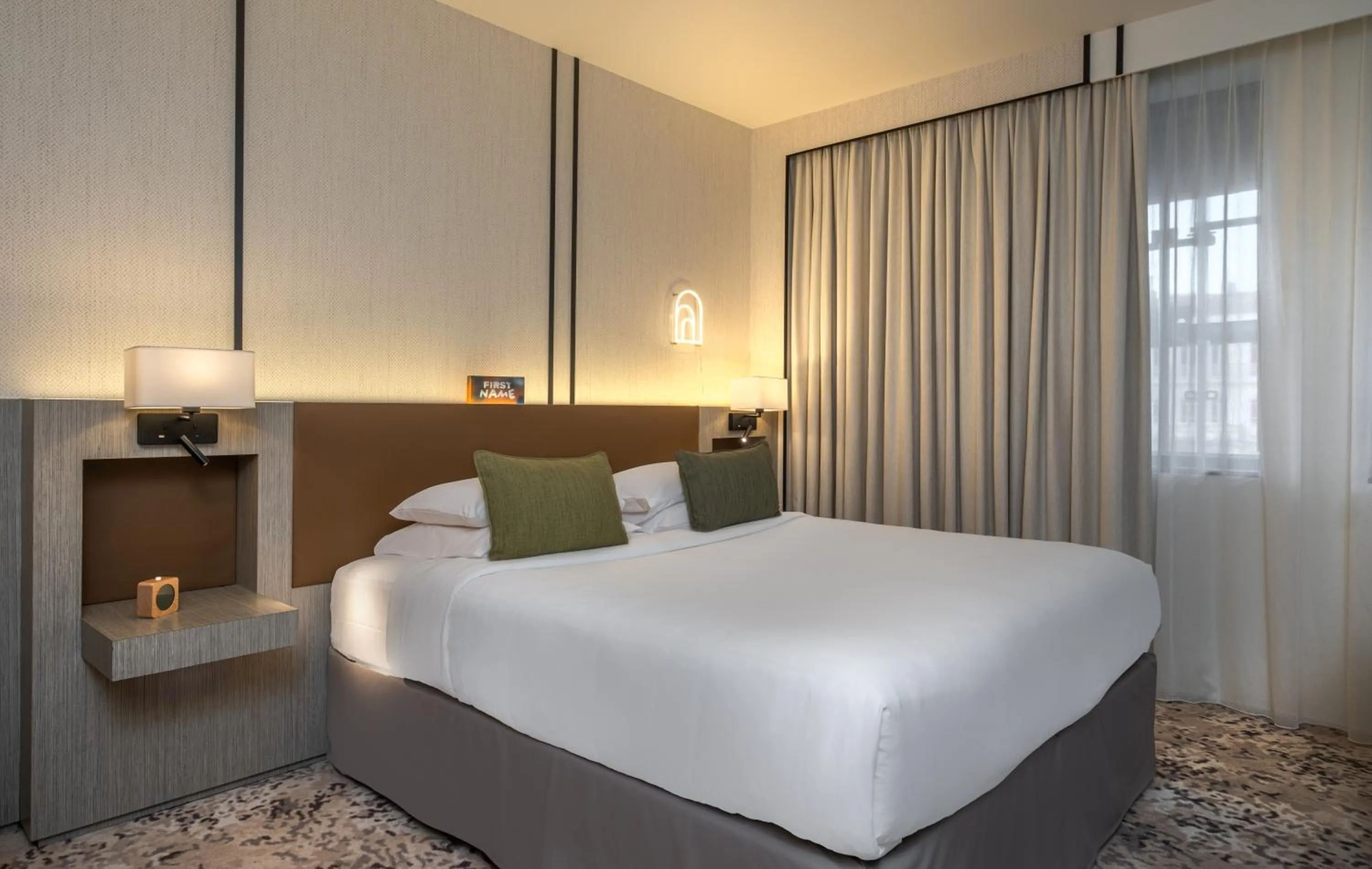 Bed in FirstName Toulouse, part of JdV by Hyatt