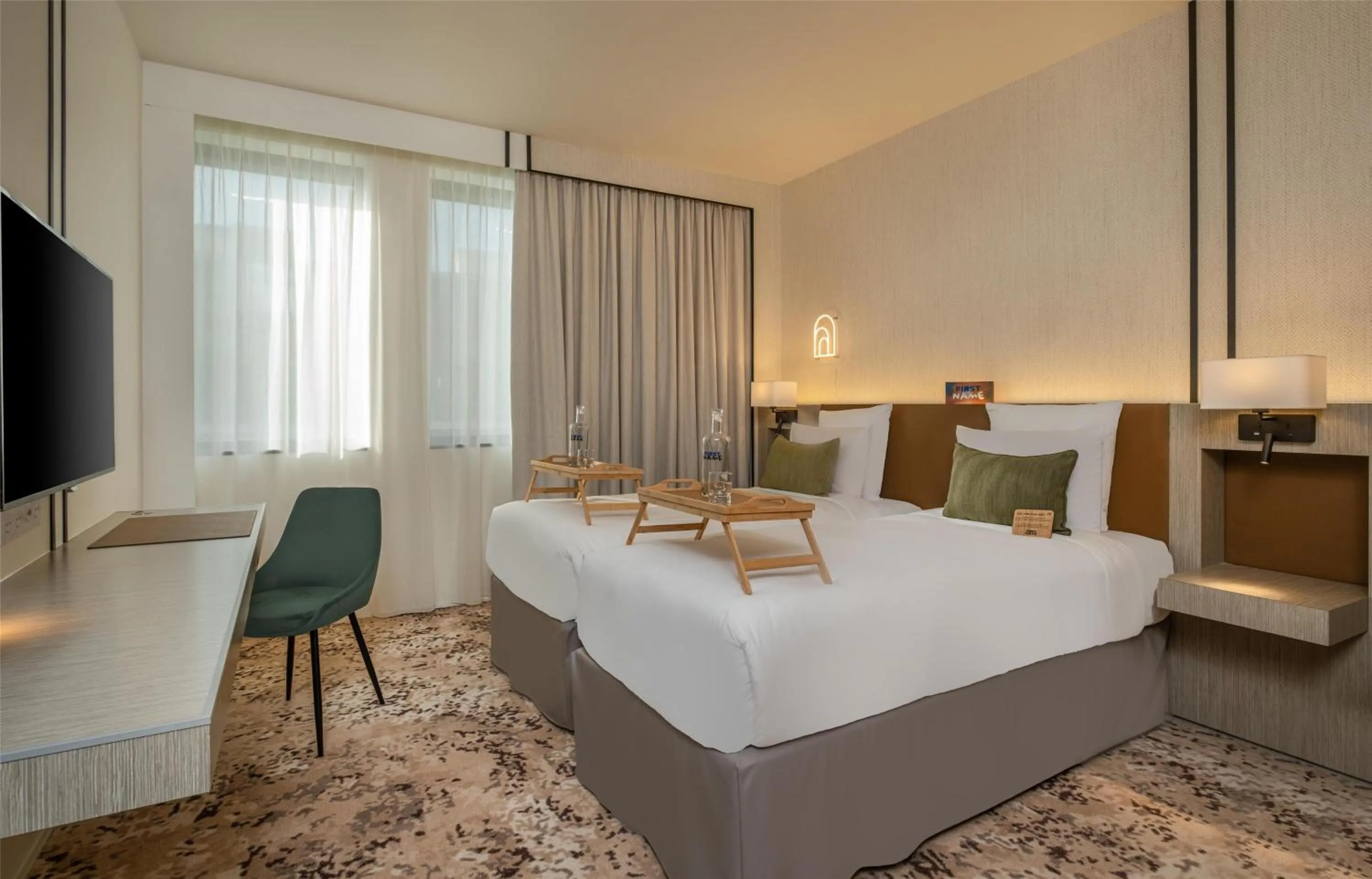 Bedroom, Bed in FirstName Toulouse, part of JdV by Hyatt