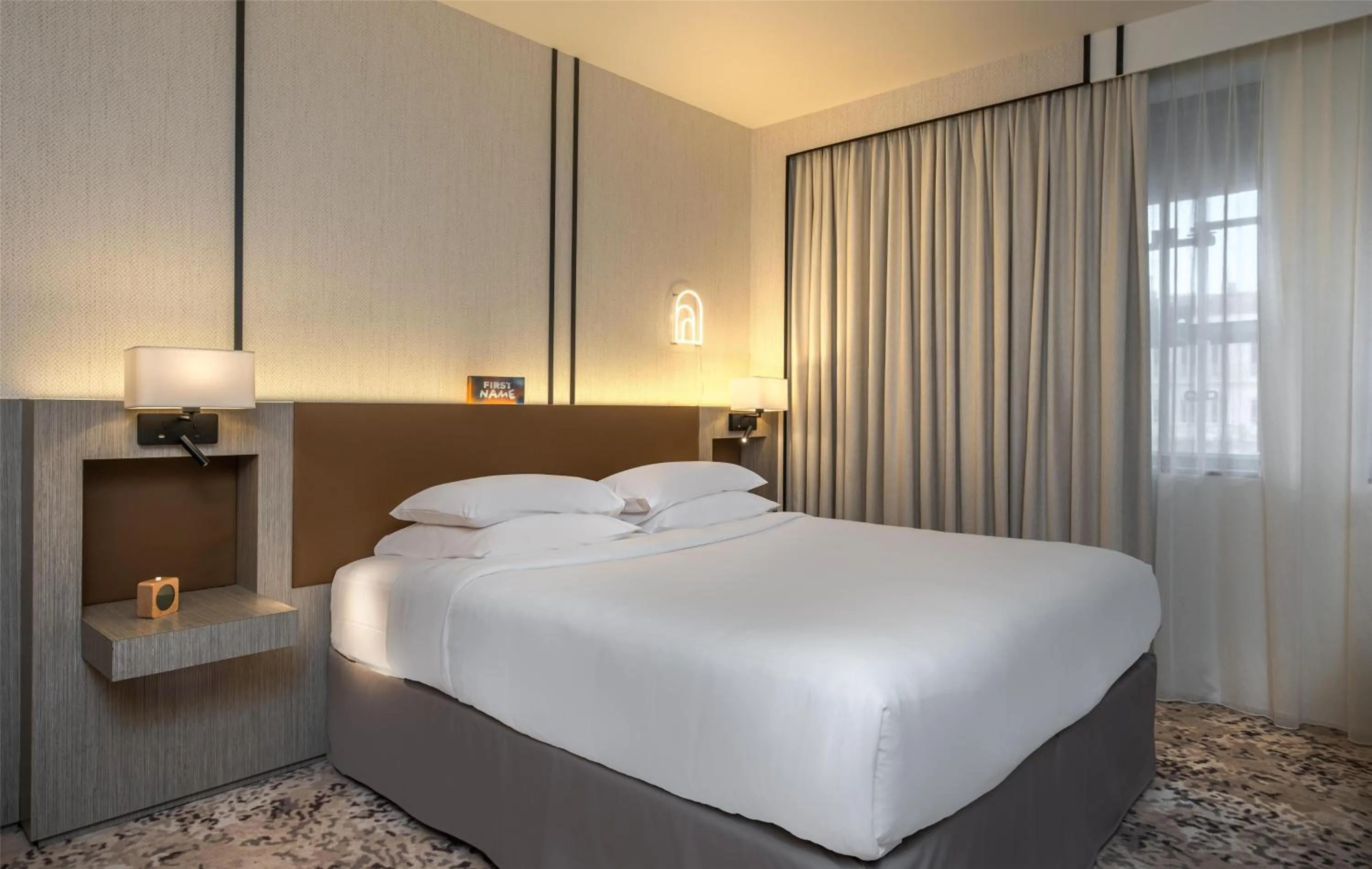 Bedroom, Bed in FirstName Toulouse, part of JdV by Hyatt