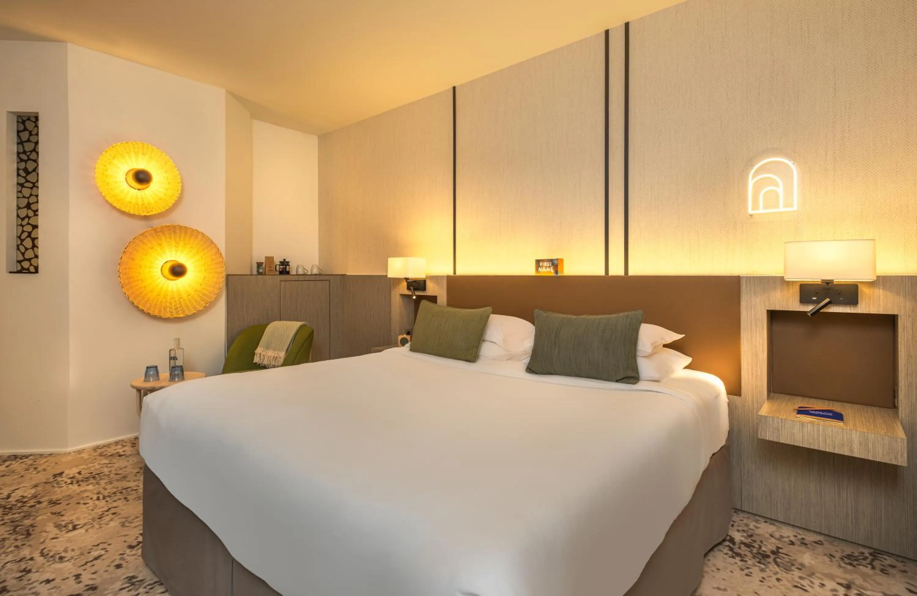 Bed in FirstName Toulouse, part of JdV by Hyatt