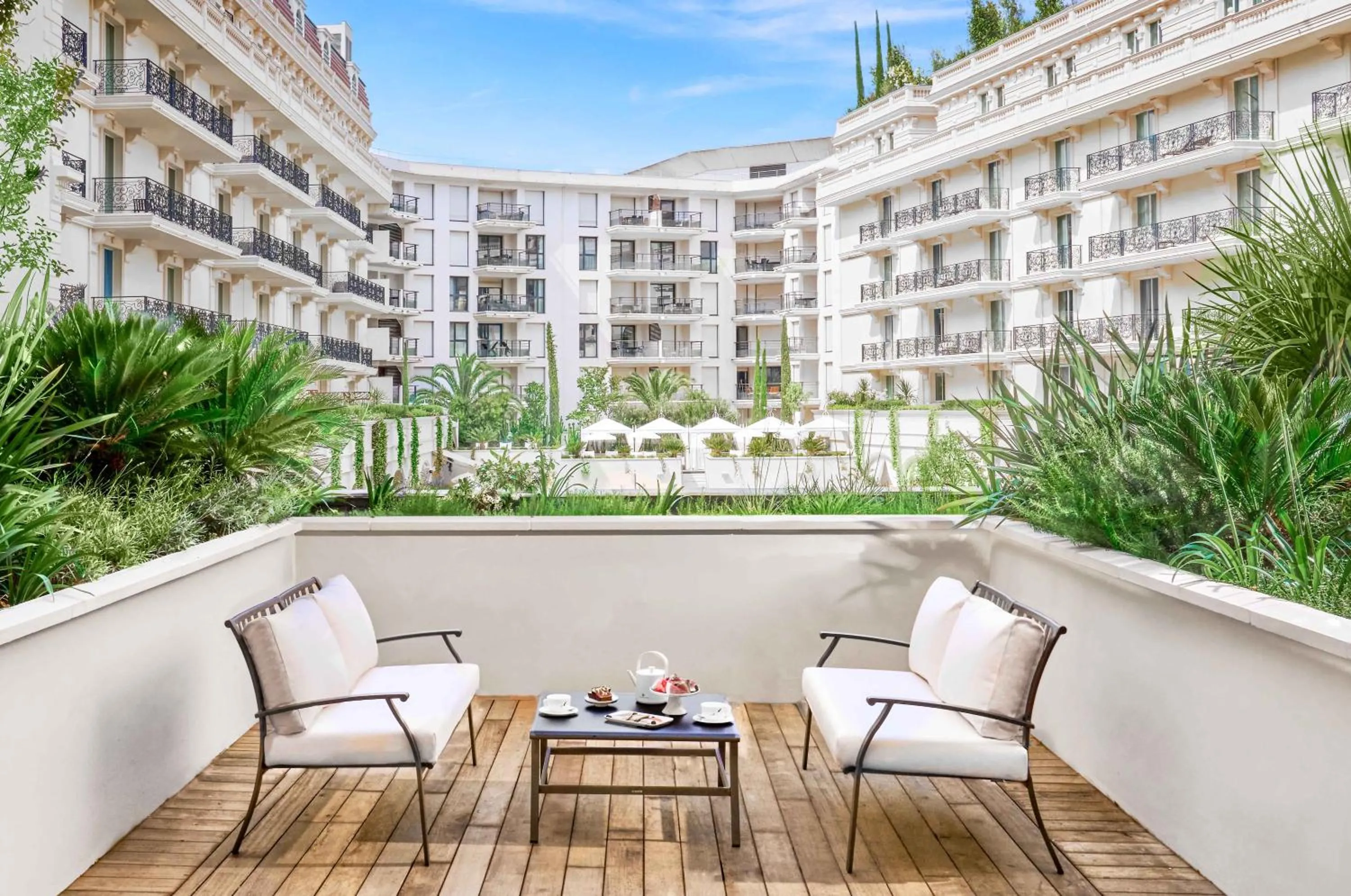 Balcony/Terrace in Carlton Cannes, a Regent Hotel
