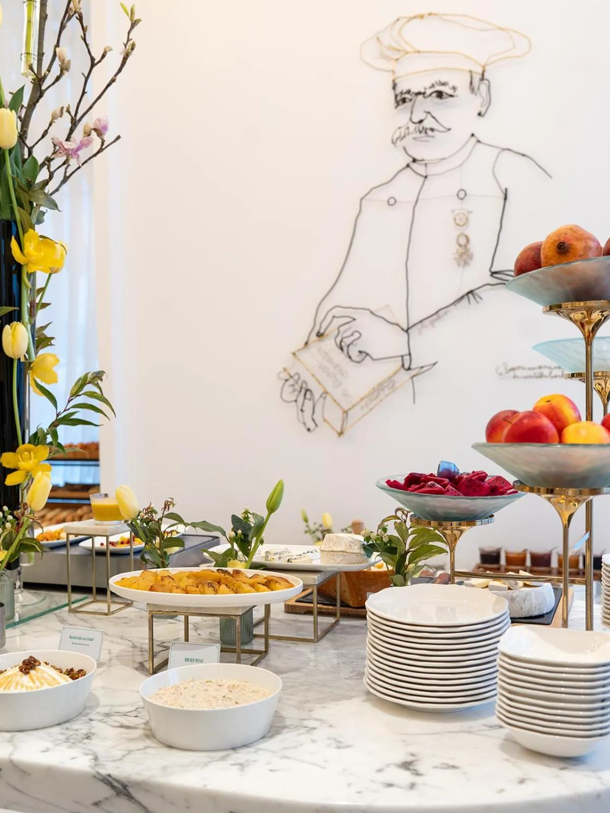 Breakfast in Carlton Cannes, a Regent Hotel