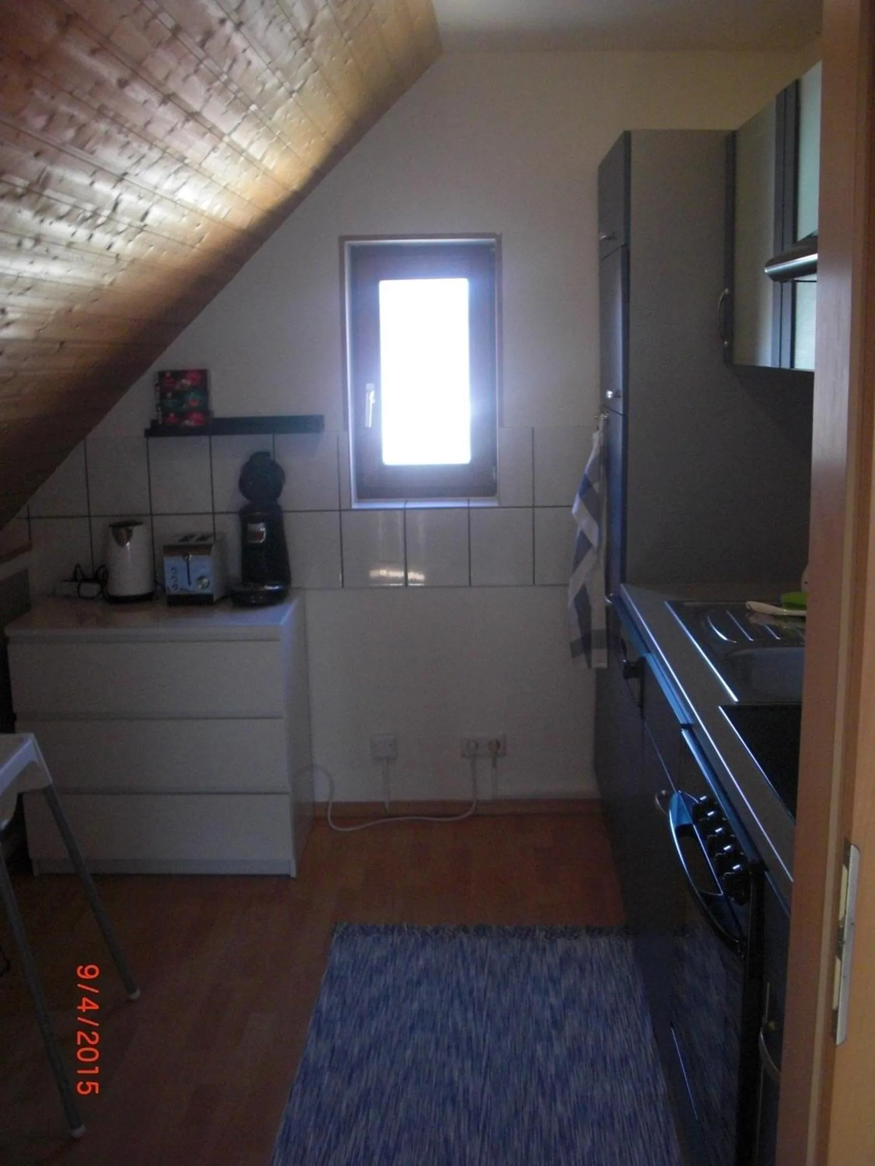 Kitchen or kitchenette in Ferienwohnung Misita