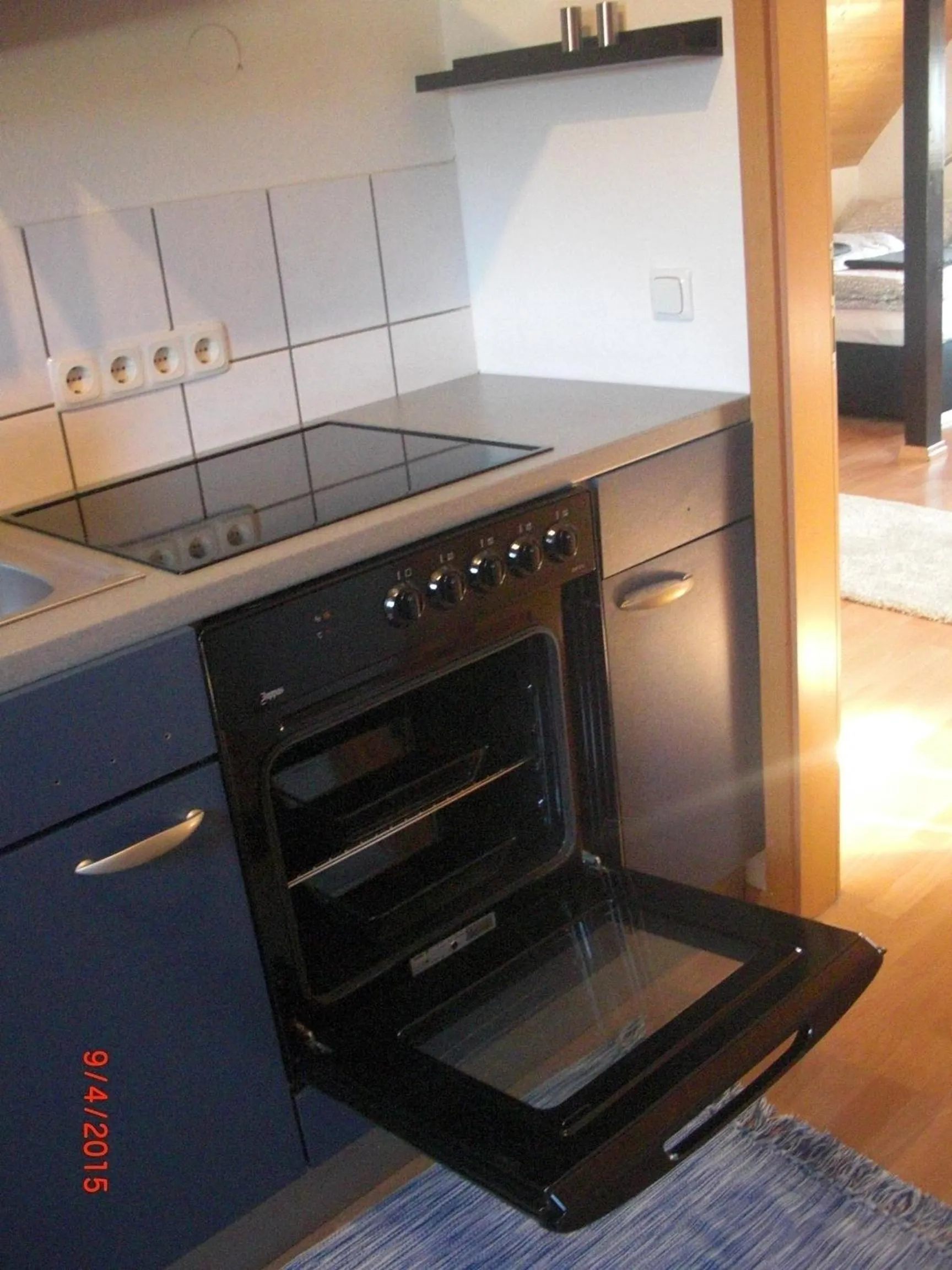 Kitchen or kitchenette in Ferienwohnung Misita