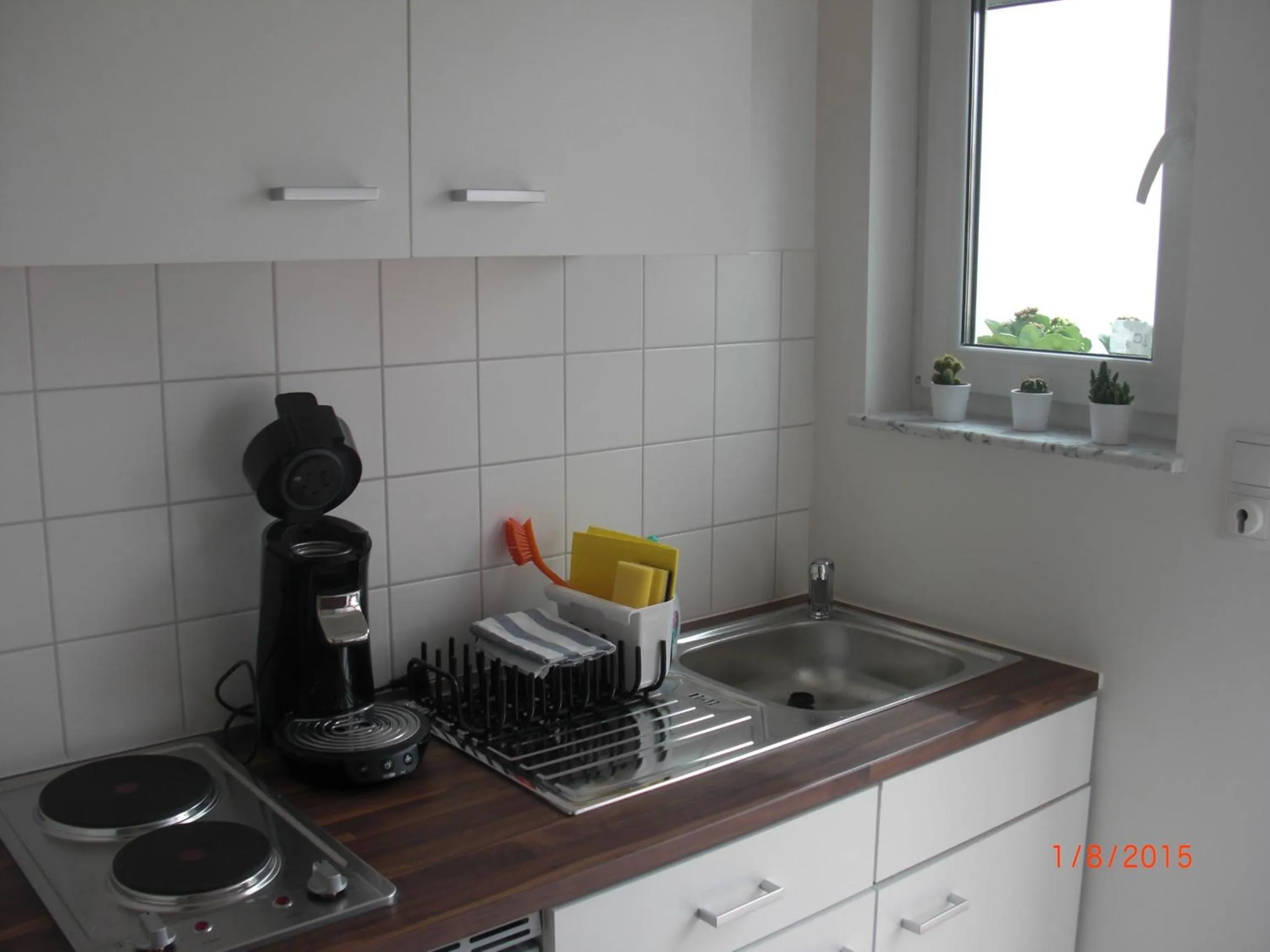 Kitchen or kitchenette in Ferienwohnung Misita