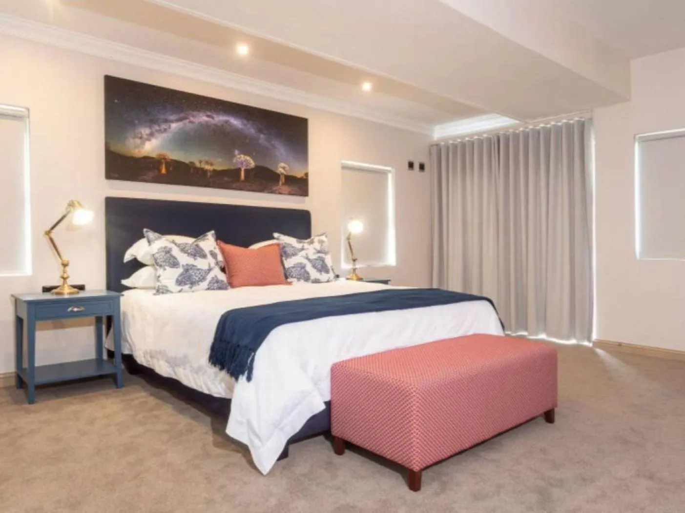 Bed in Hamilton House