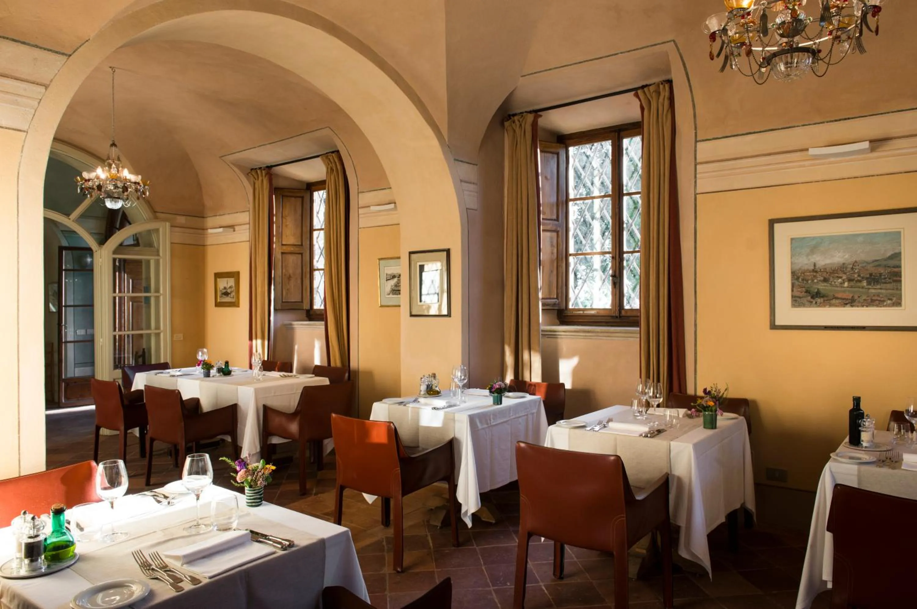 Restaurant/places to eat in Borgo Pignano Tuscany