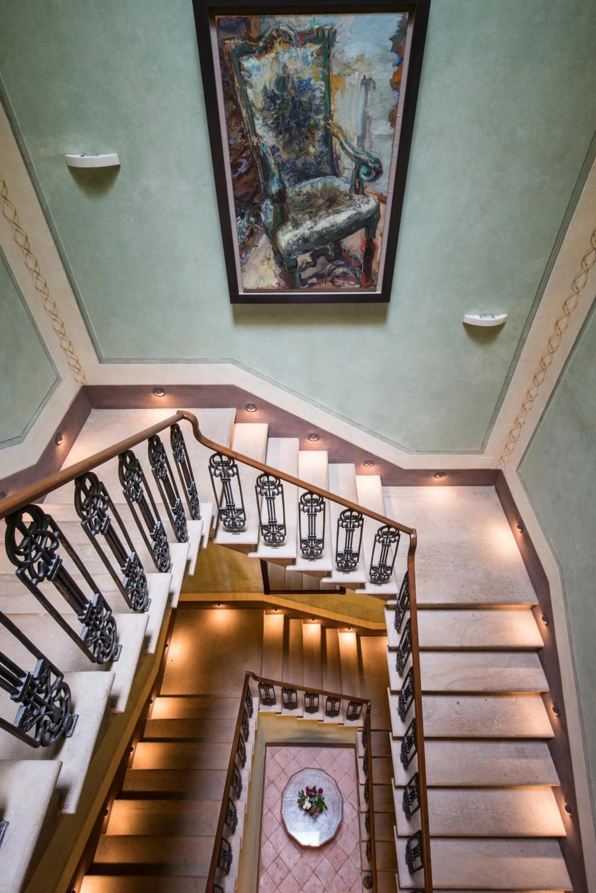 Decorative detail in Borgo Pignano Tuscany