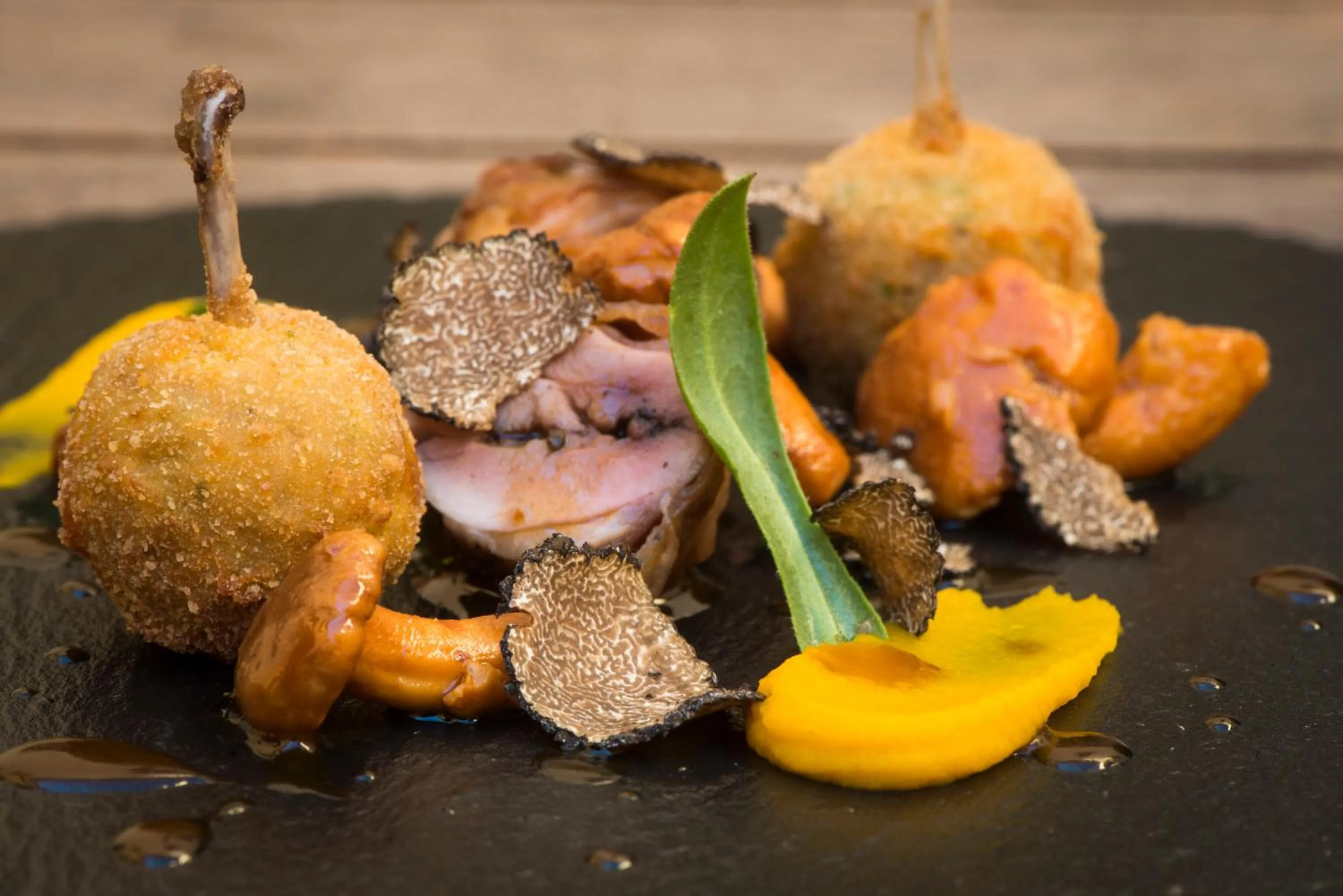 Food in Borgo Pignano Tuscany