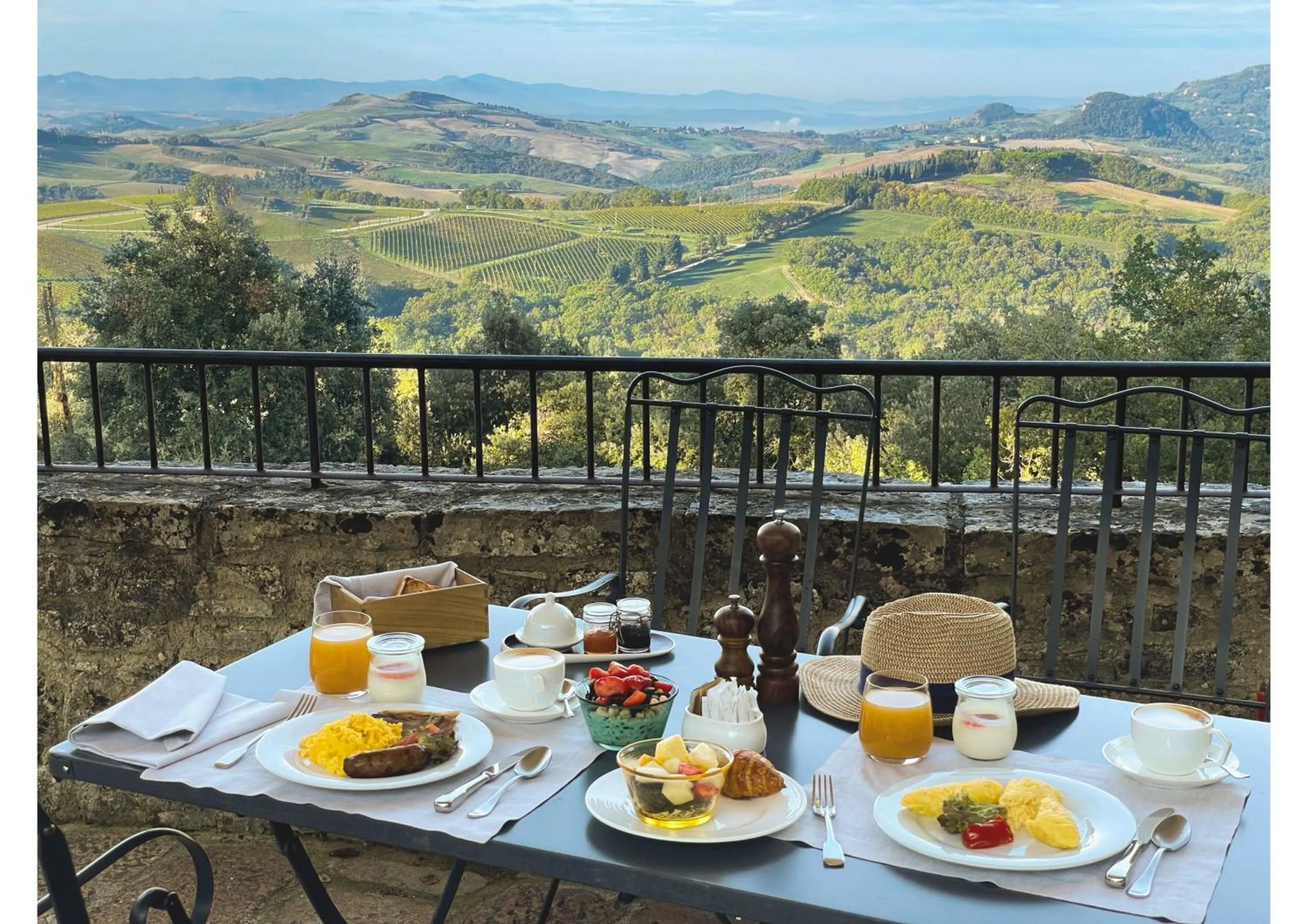 View (from property/room) in Borgo Pignano Tuscany