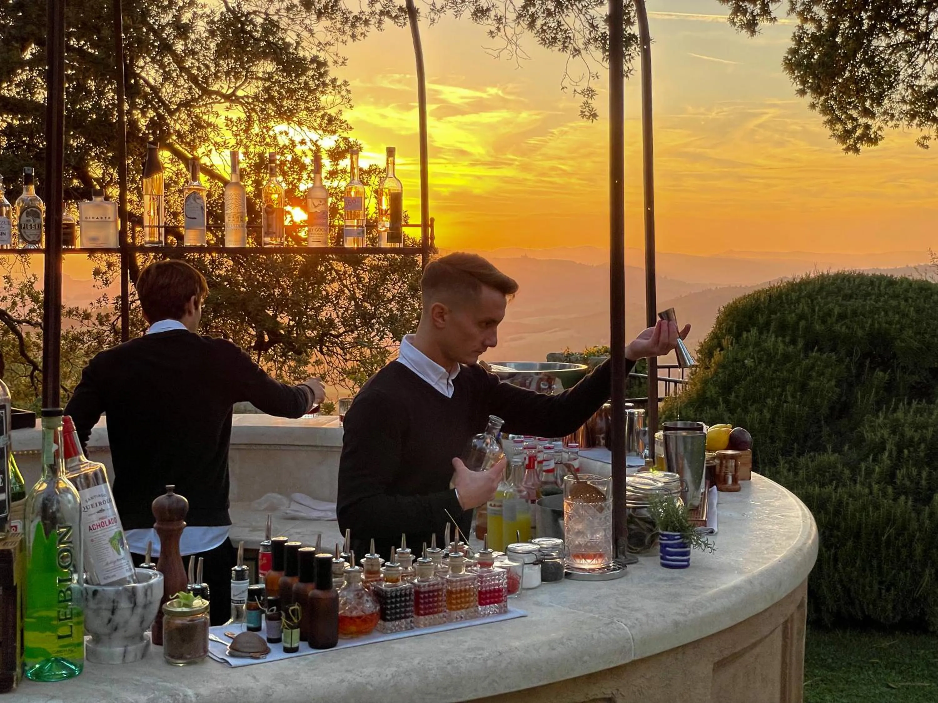 Staff in Borgo Pignano Tuscany