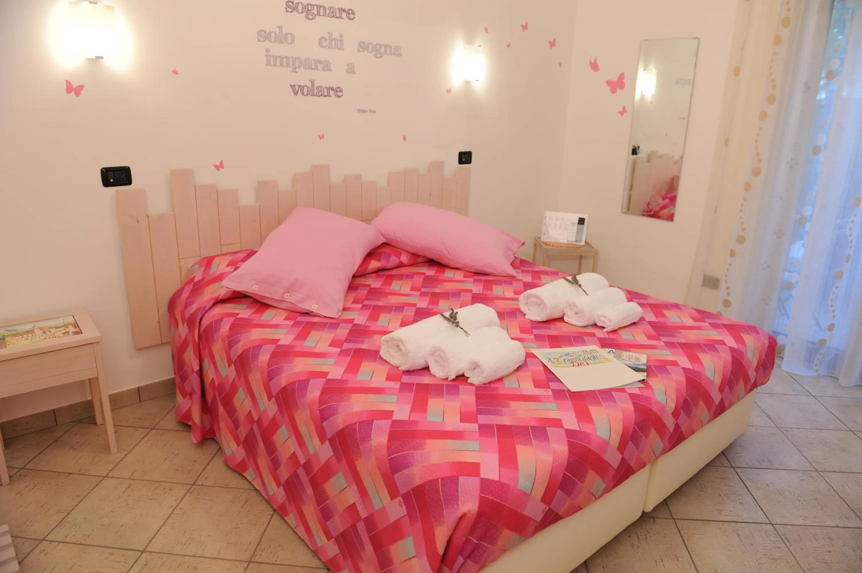 Bedroom in A 2 Passi Dagli Dei