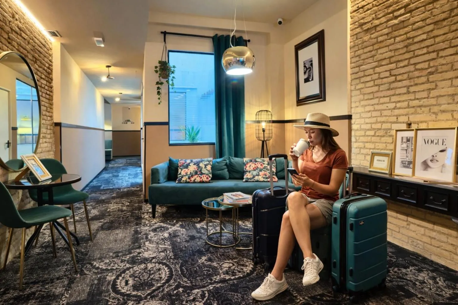 Lobby or reception in Hografic Hotel